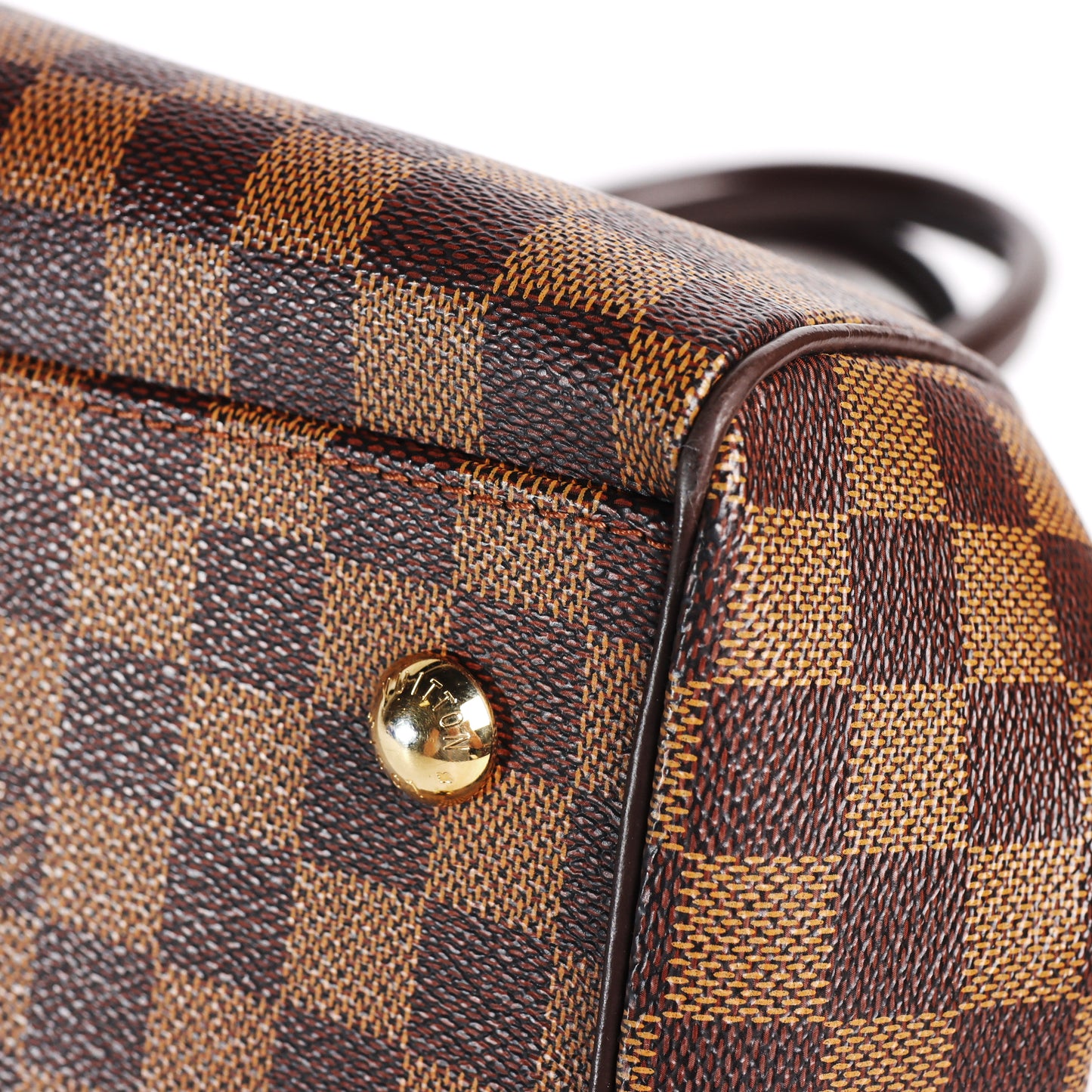 Pre-Owned Louis Vuitton Trevi Brown Damier Ebene Coated Canvas Shoulder Bag 24799340