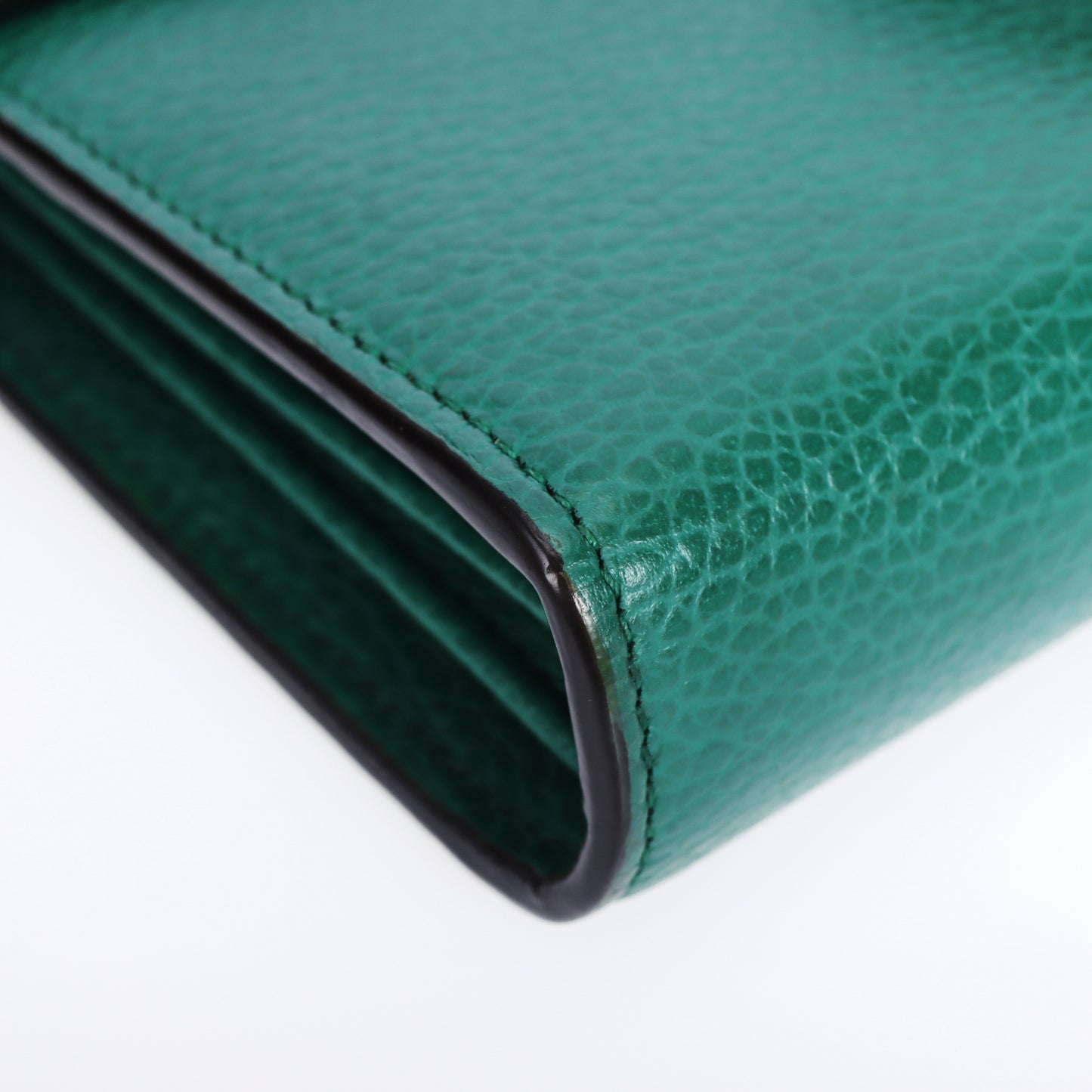 Pre-Owned Gucci Dionysus Green Calfskin  Wallet on Chain 25234806