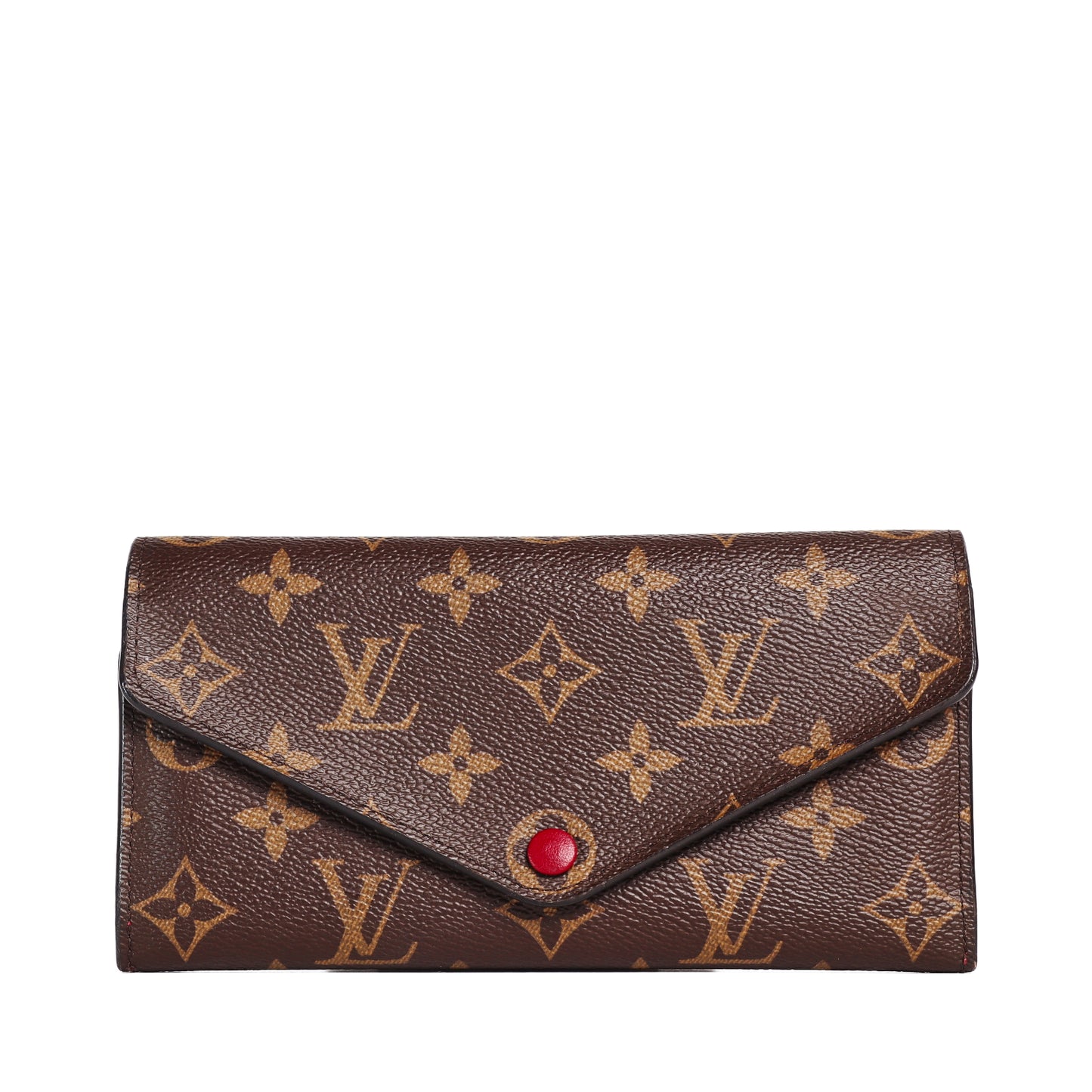 Pre-Owned Louis Vuitton Monogram Brown Coated Canvas Wallet 27823809