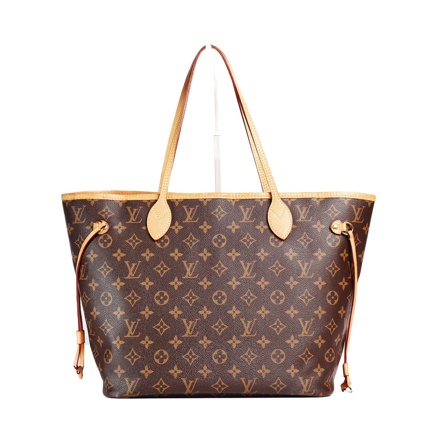 Pre-Owned Louis Vuitton Neverfull Brown Monogram Coated Canvas Top Handle Bag 27863388