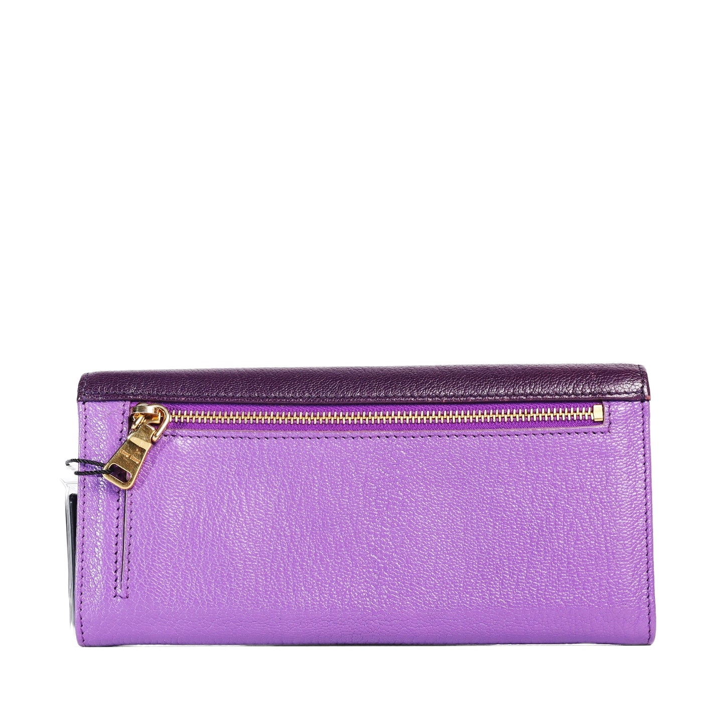 Pre-Owned Miu Miu Multicolour  Calfskin Long Wallet 30296727