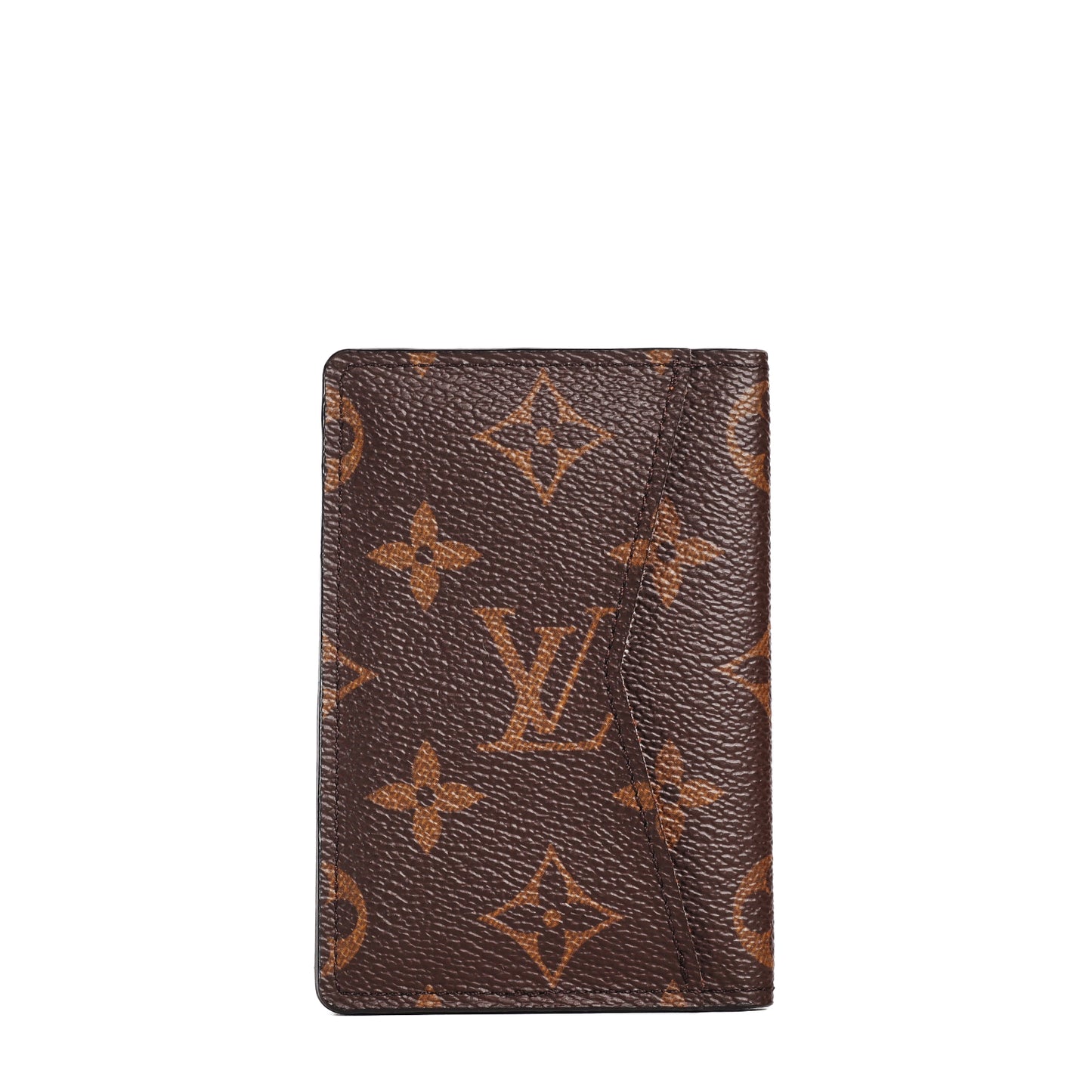 Pre-Owned Louis Vuitton Monogram Brown Coated Canvas Small Wallet 30513353
