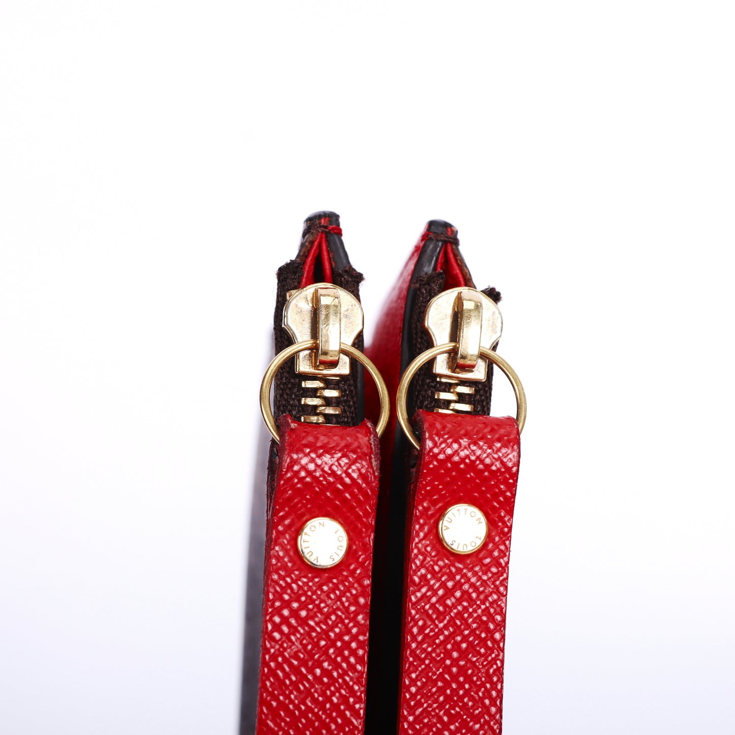 Pre-Owned Louis Vuitton Adele Brown Coated Canvas Wallet 30998047