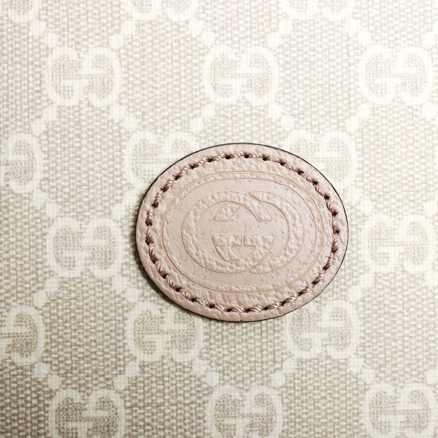 Pre-Owned Gucci GG Supreme Beige Coated Canvas Shoulder Bag 35745906