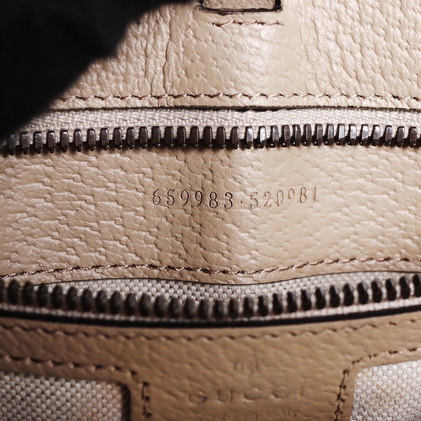 Pre-Owned Gucci GG Supreme Beige Coated Canvas Shoulder Bag 35745906