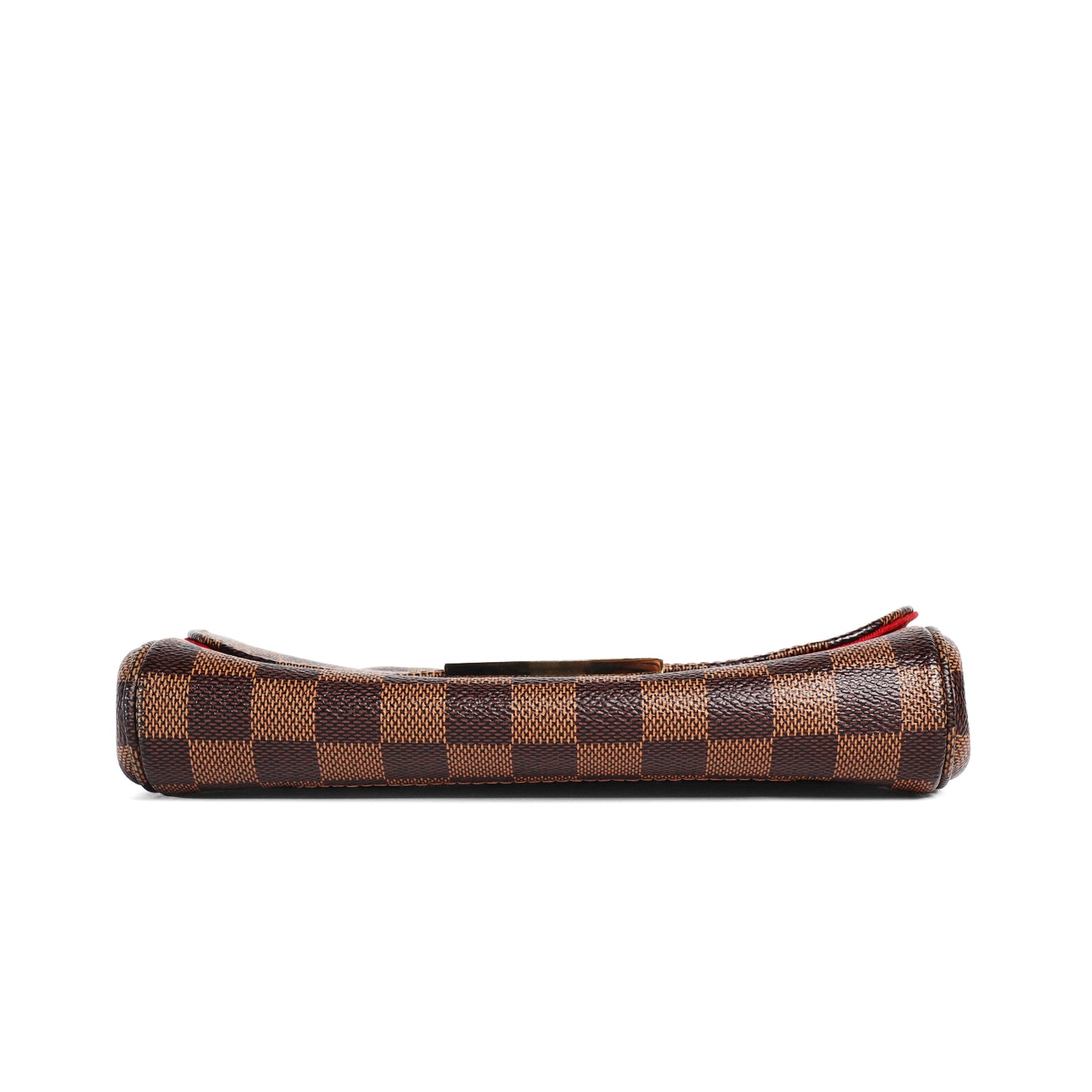 Pre-Owned Louis Vuitton Favorite Damier Ebene Brown Coated Canvas Shoulder Bag 37639758