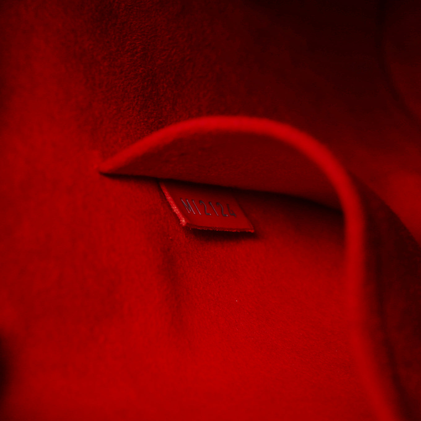 Pre-Owned Louis Vuitton Red Epi Leather Alma PM Tote Bag 38863539