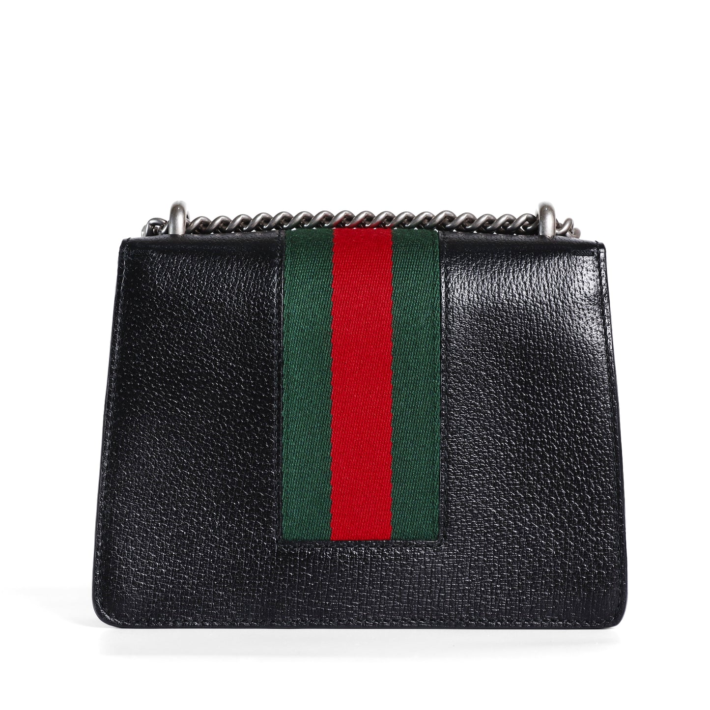 Pre-Owned Gucci Dionysus Black Calfskin Shoulder Bag 40799391