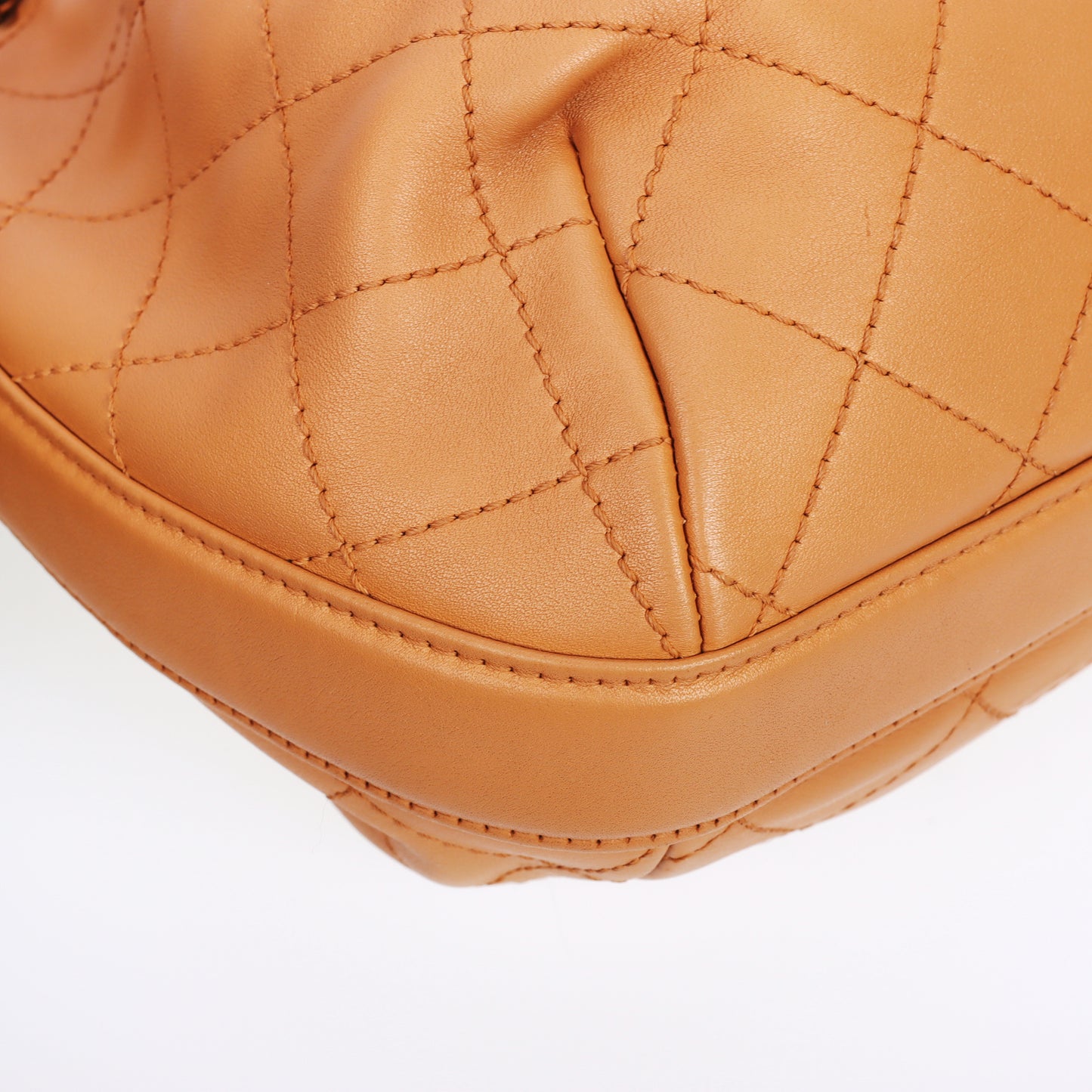 Pre-Owned Chanel Brown Calfskin Shoulder Bag 41868357 L