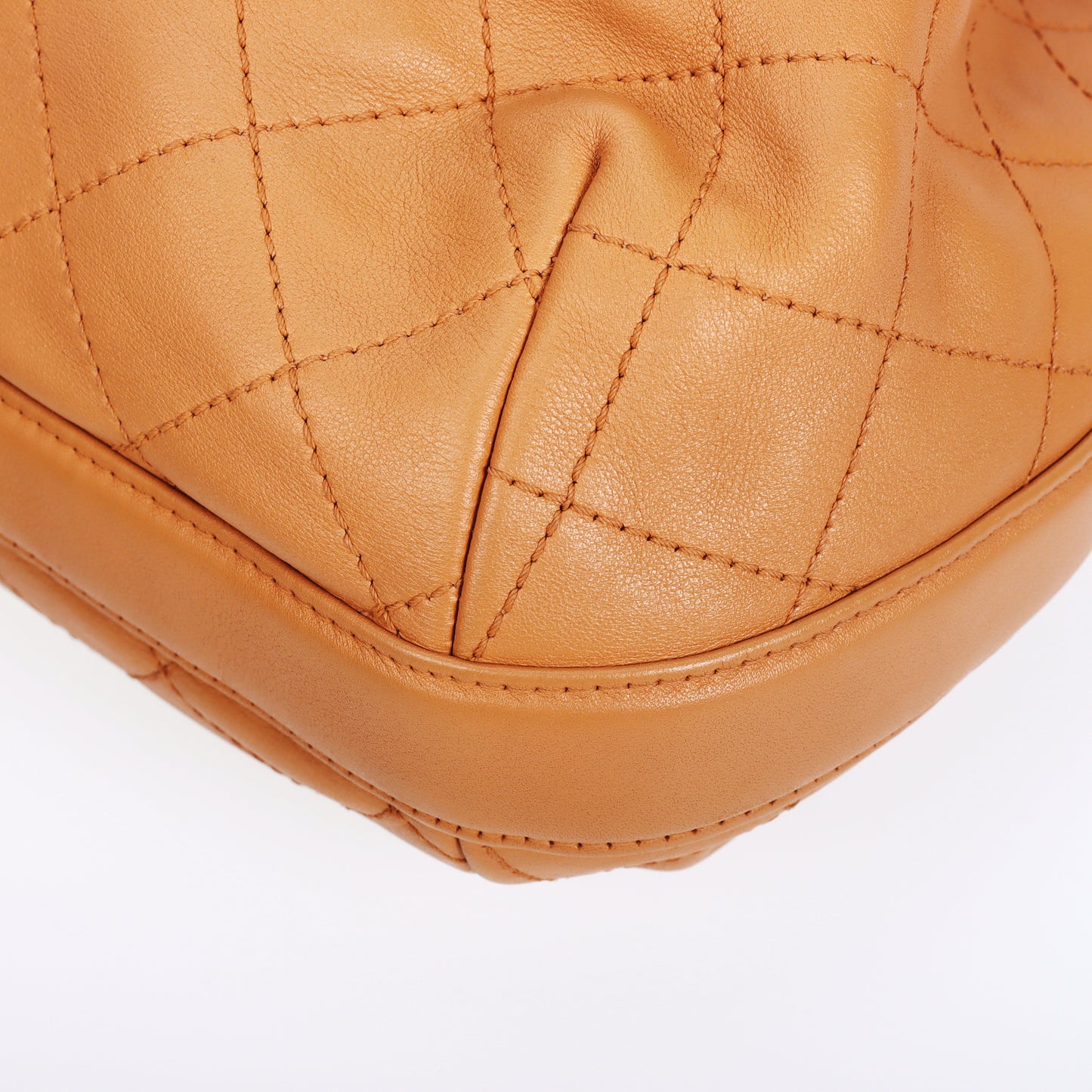 Pre-Owned Chanel Brown Calfskin Shoulder Bag 41868357 L