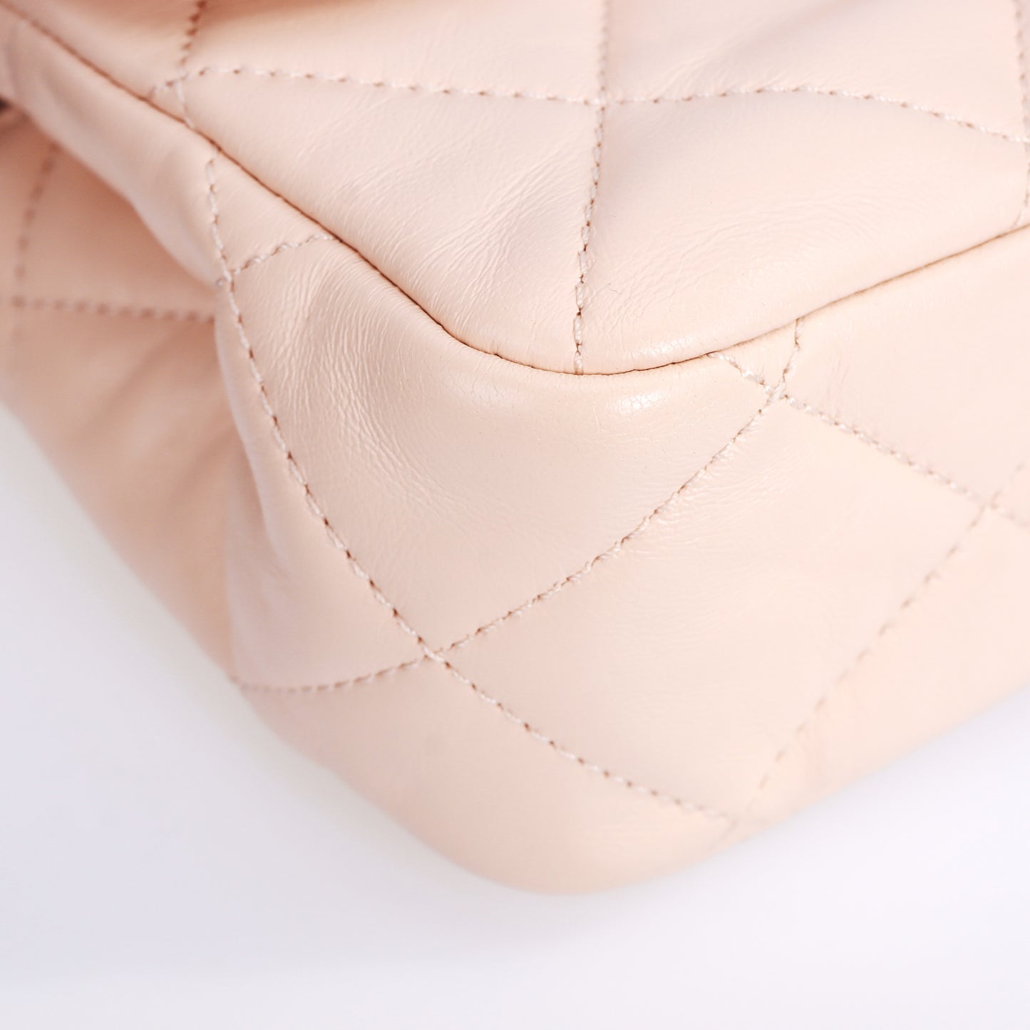 Pre-Owned Chanel Fancy Jewel Flap Light Pink Lambskin Shoulder Bag 45210438 L