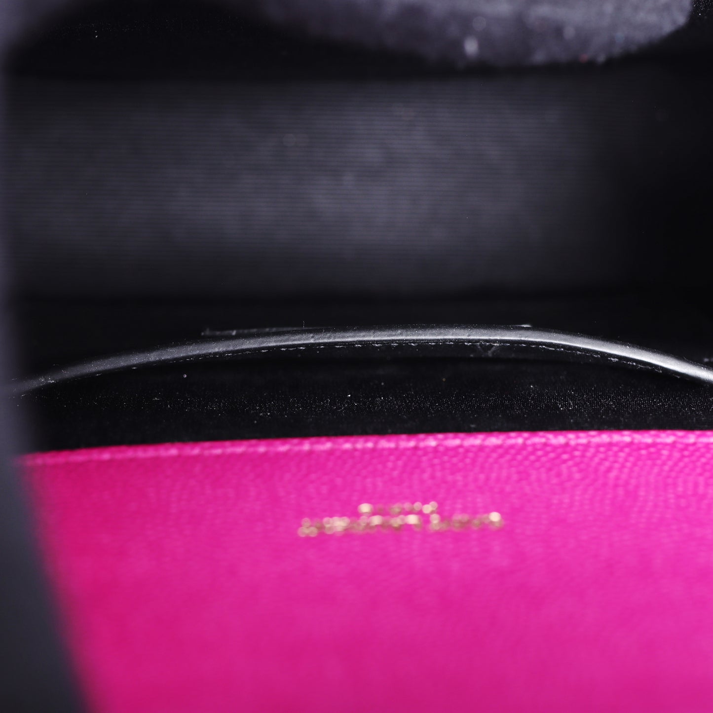 Pre-Owned Saint Laurent YSL Envelope Pink Grainy Leather Shoulder Bag 45258817 L