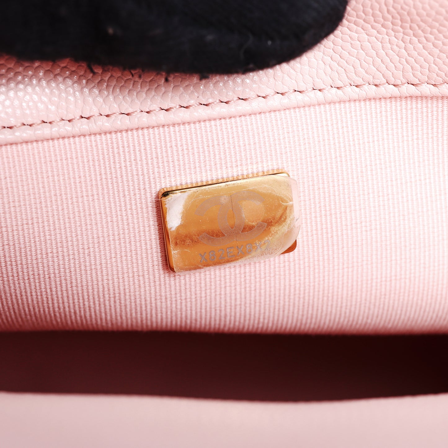 Pre-Owned Chanel Ado Pink Quilted Calfskin Leather Backpack 46723382