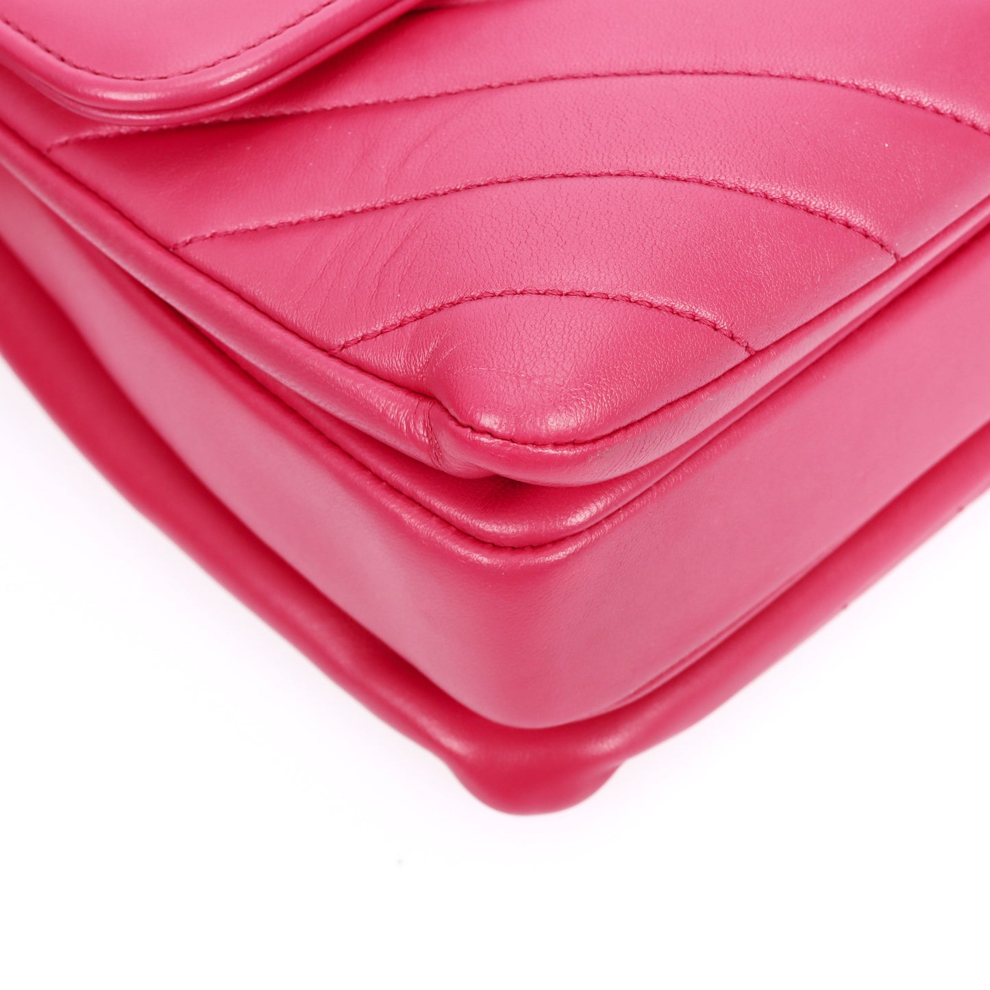 Pre-Owned Chanel Trendy CC Small Size Pink Calfskin Crossbody Bag 47704381 L