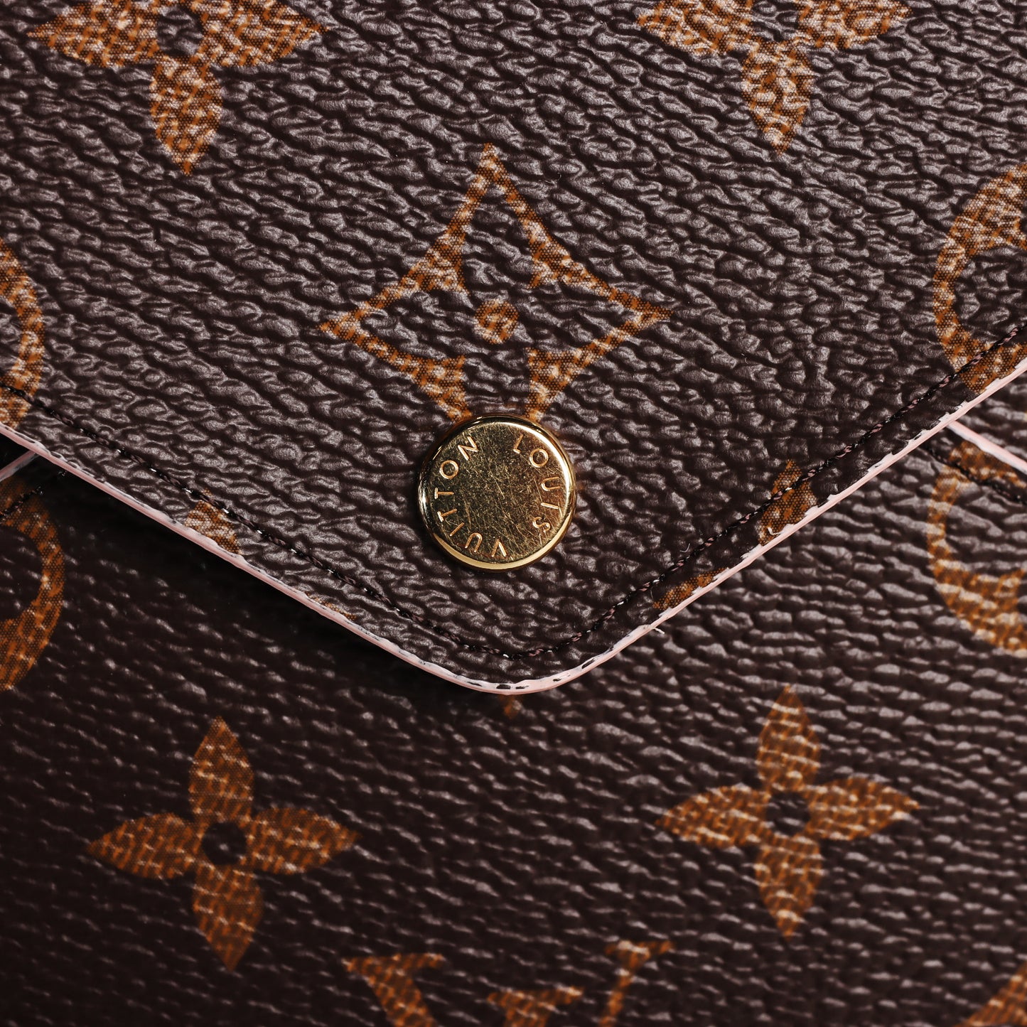 Pre-Owned Louis Vuitton Kirigami Brown Monogram Coated Canvas Clutch 48433950