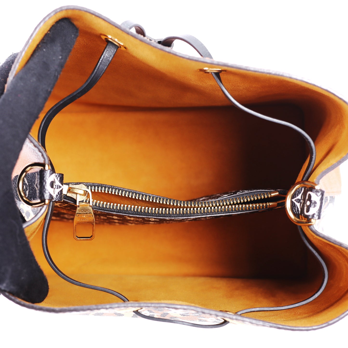 Pre-Owned Louis Vuitton  Jungle NeoNoe Caramel Calfskin Shoulder Bag 48583201