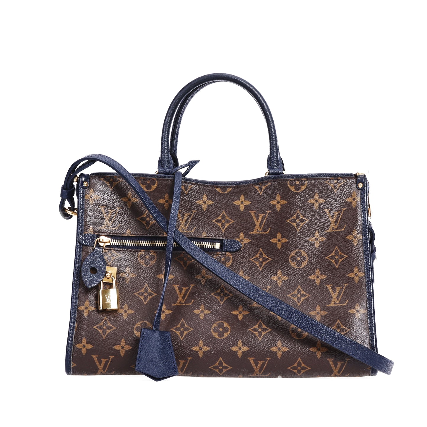 Pre-Owned Louis Vuitton Popincourt Brown Monogram Canvas Top Handle Bag 49181053