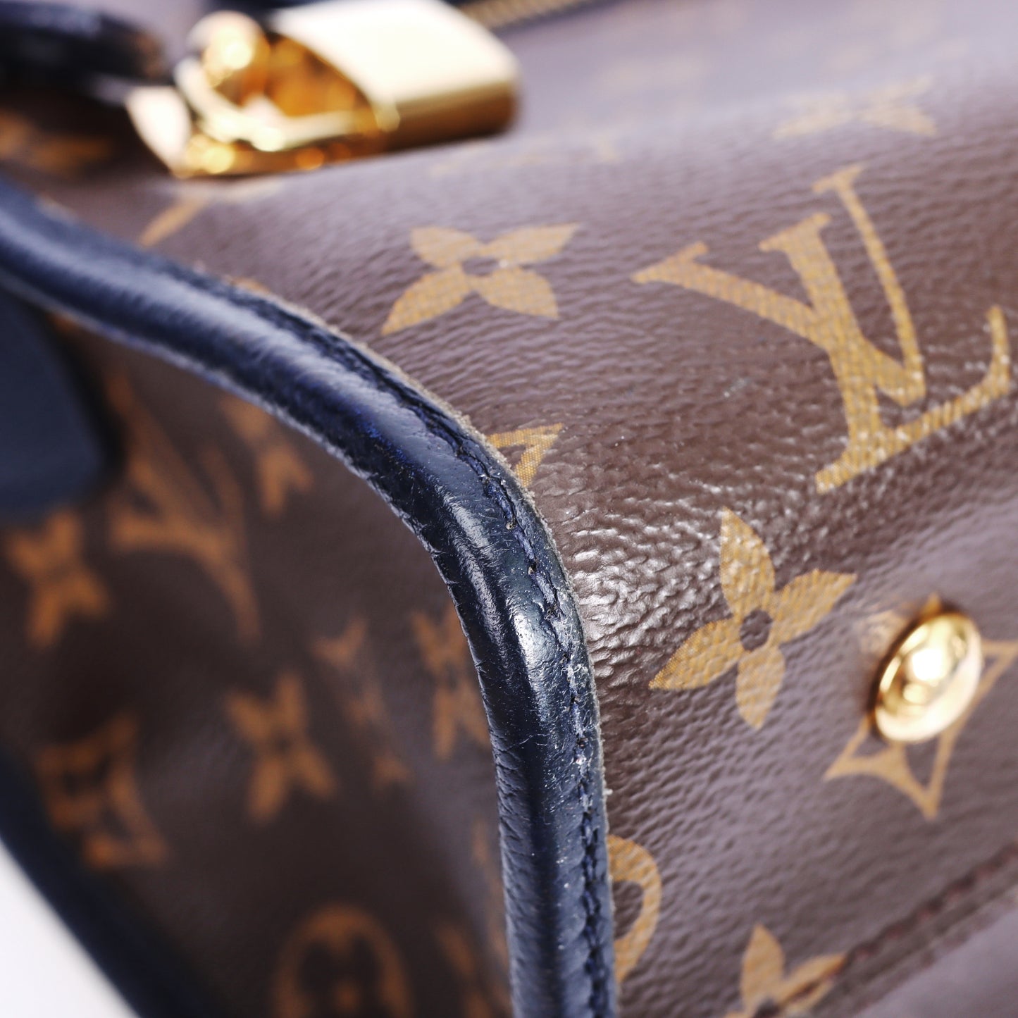 Pre-Owned Louis Vuitton Popincourt Brown Monogram Canvas Top Handle Bag 49181053