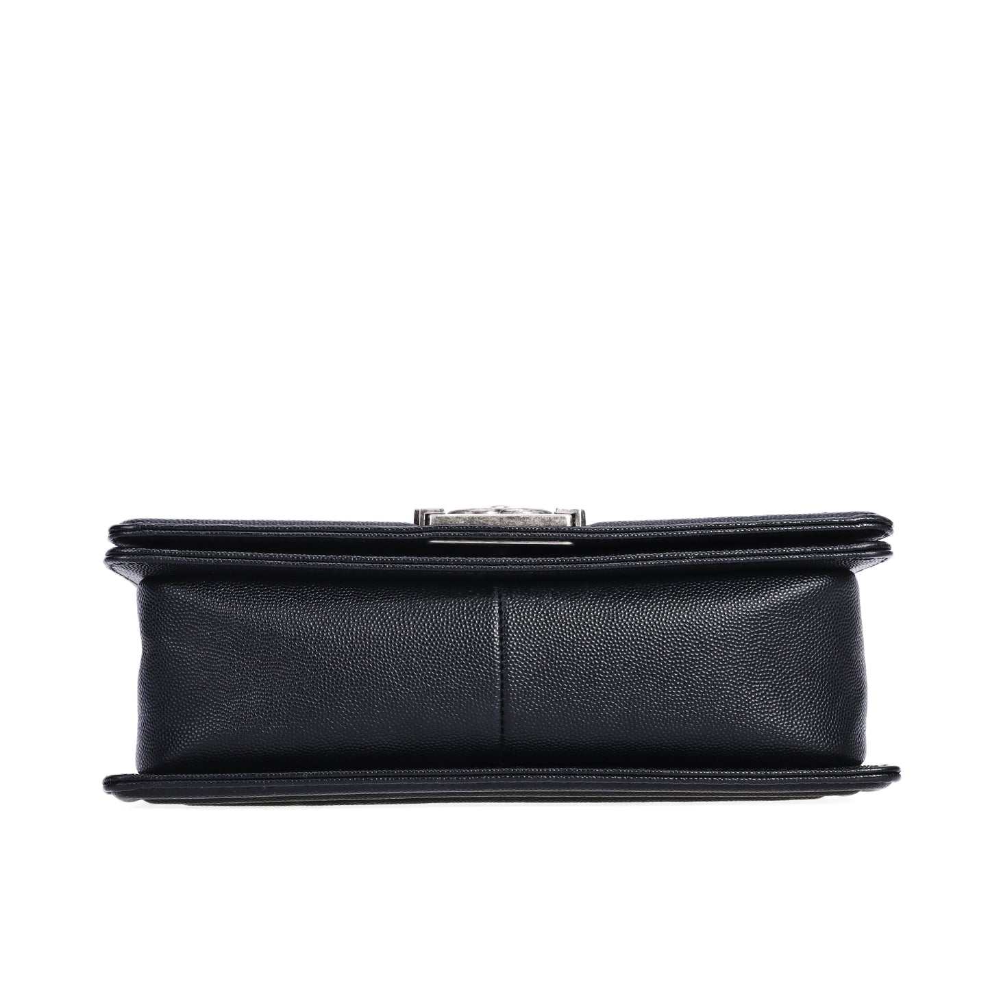 Pre-Owned Chanel Boy Medium Size Black Calfskin Leather Crossbody Bag 50888397 L