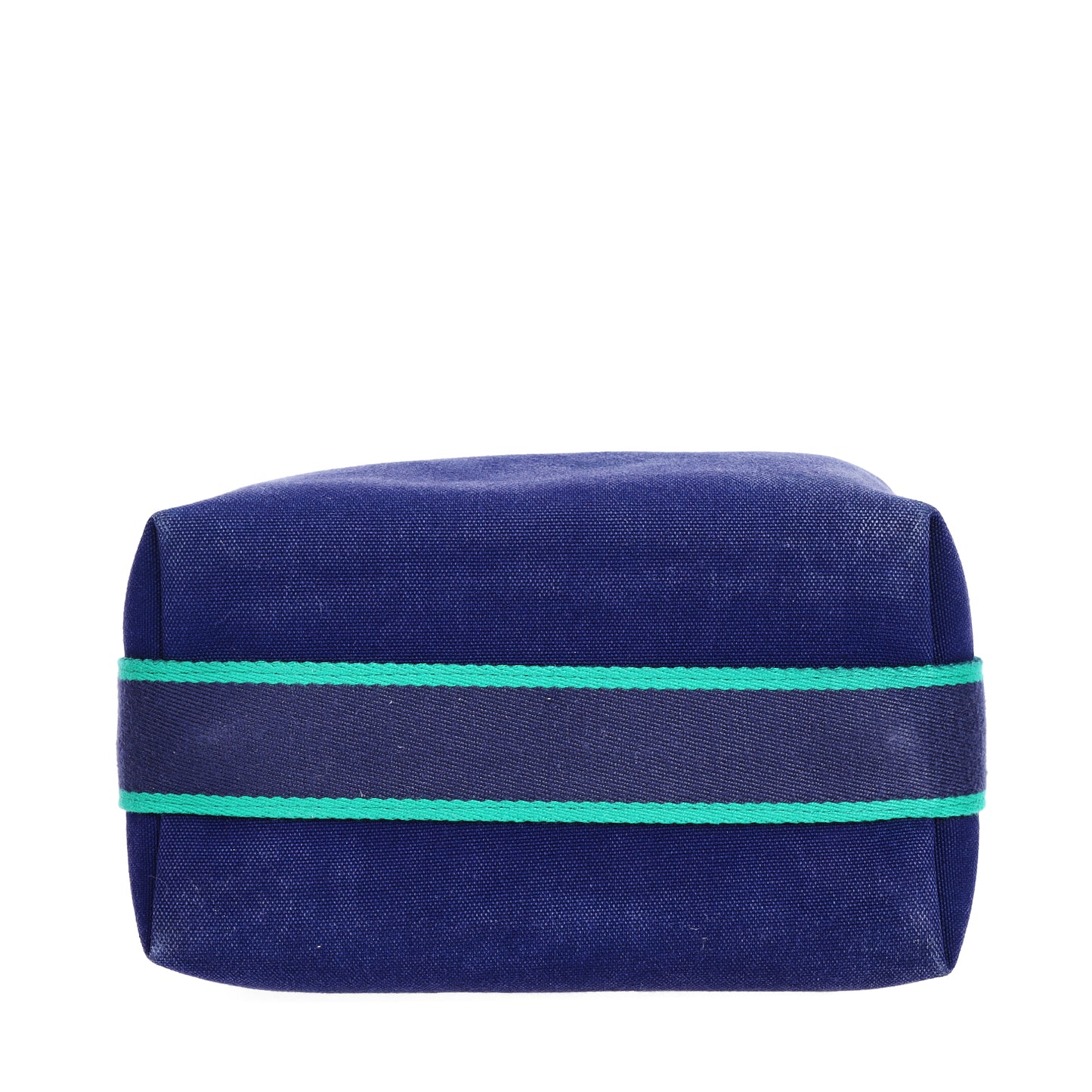 Pre-Owned Hermès Bride-a-Brac Blue Canvas Top Handle Bag 52400618L