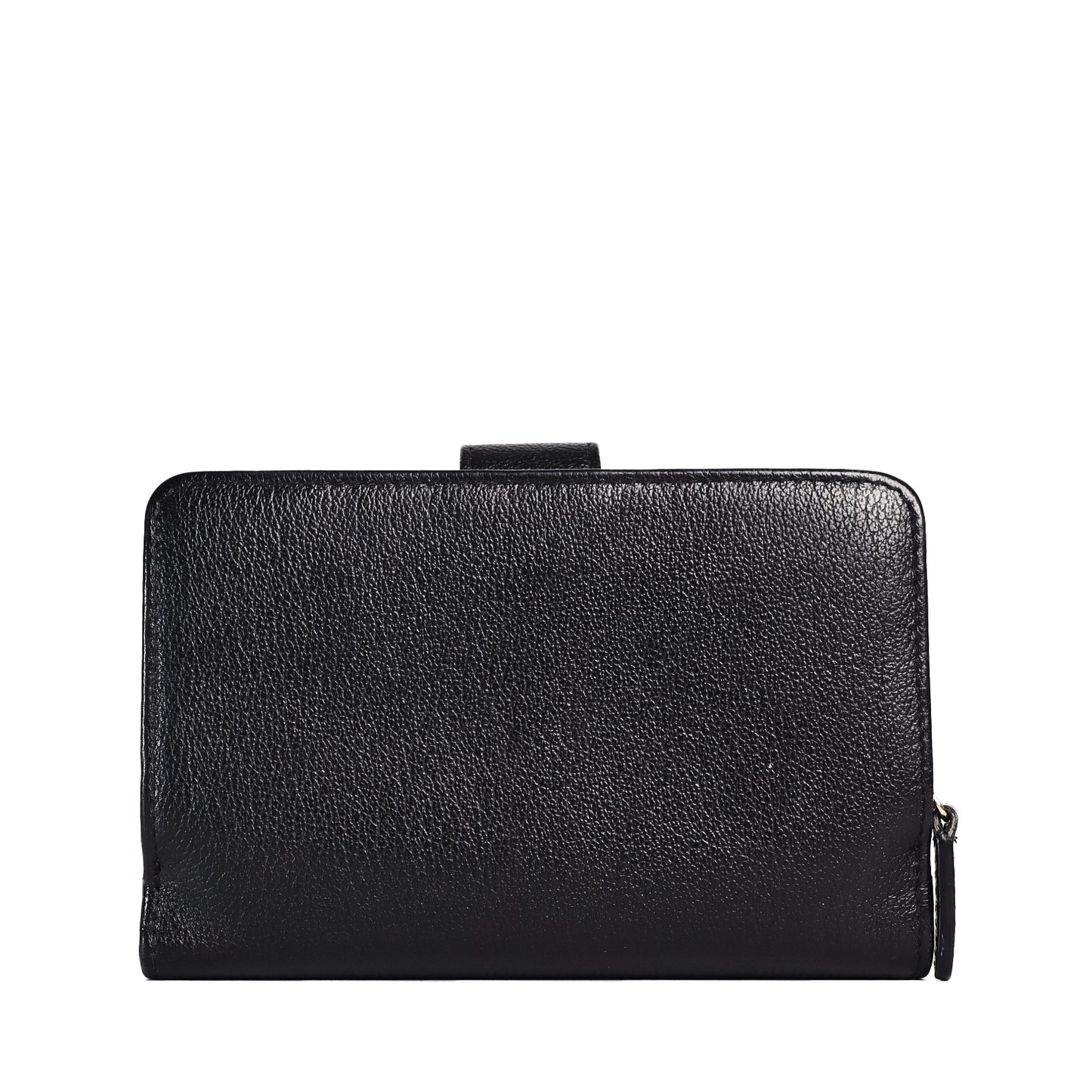 Pre-Owned Chanel Camellia Black Caviar Calfskin Wallet 55030173