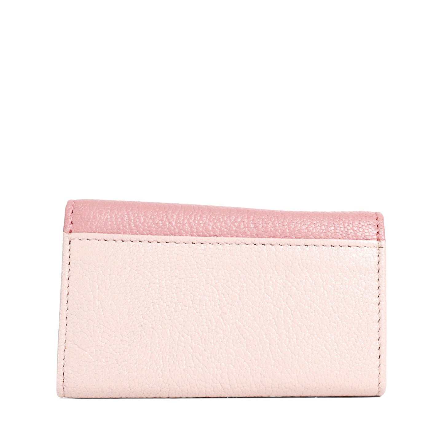 Pre-Owned Miu Miu Bow Pink Calfskin Key Pouch 55977741
