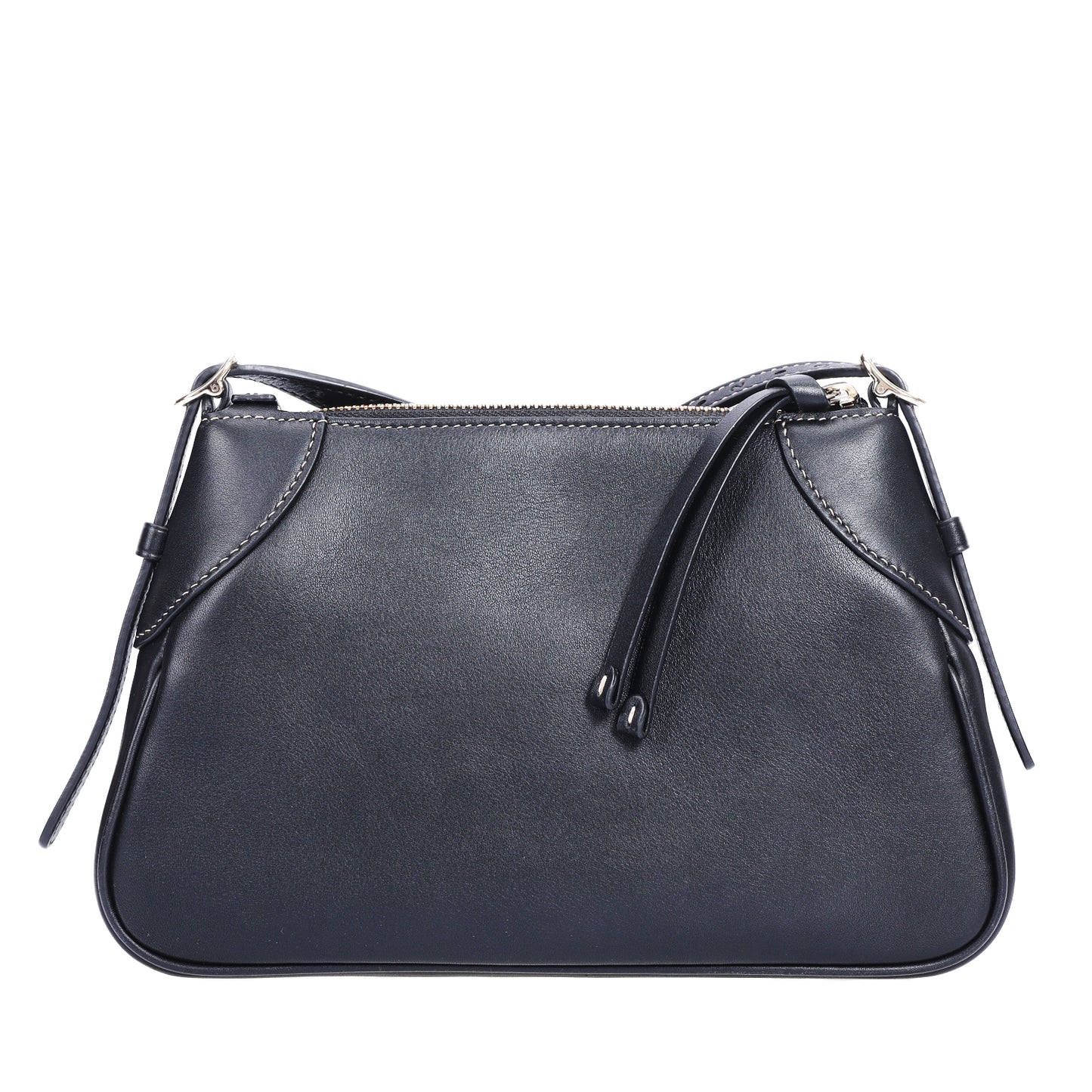 Pre-Owned Gucci  Black Calfskin Crossbody Bag 56943083