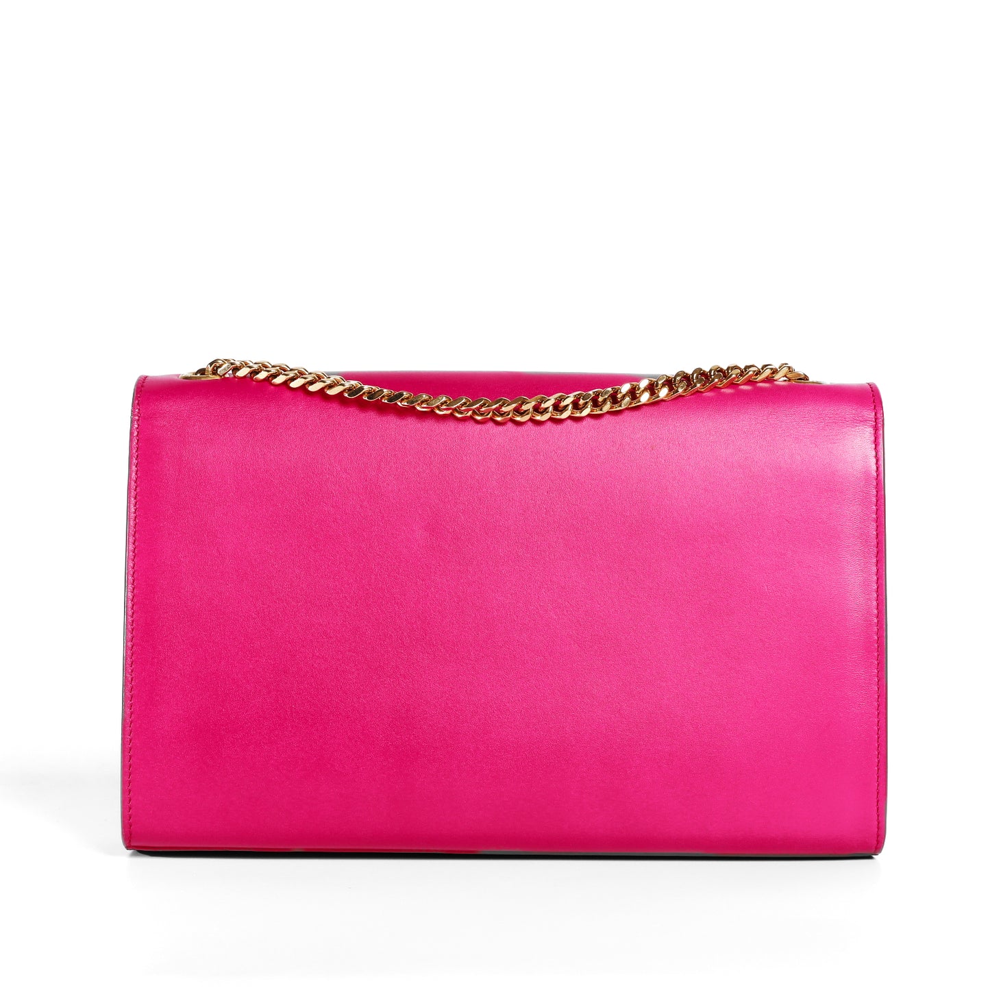 Pre-Owned Yves Saint Laurent Monogram Pink Leather Chain Shoulder Bag 62899588