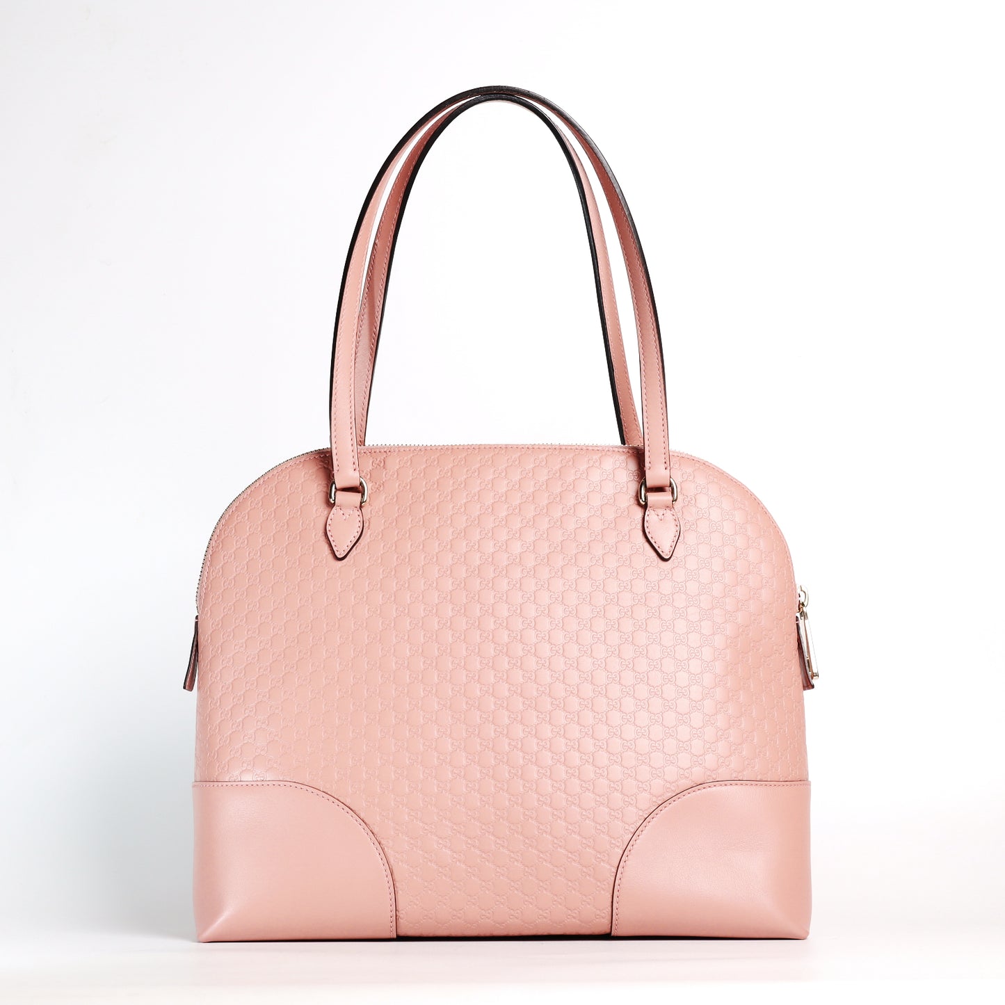Pre-Owned Gucci Bree Microguccissima Pink Calfskin Shoulder Bag 64749019
