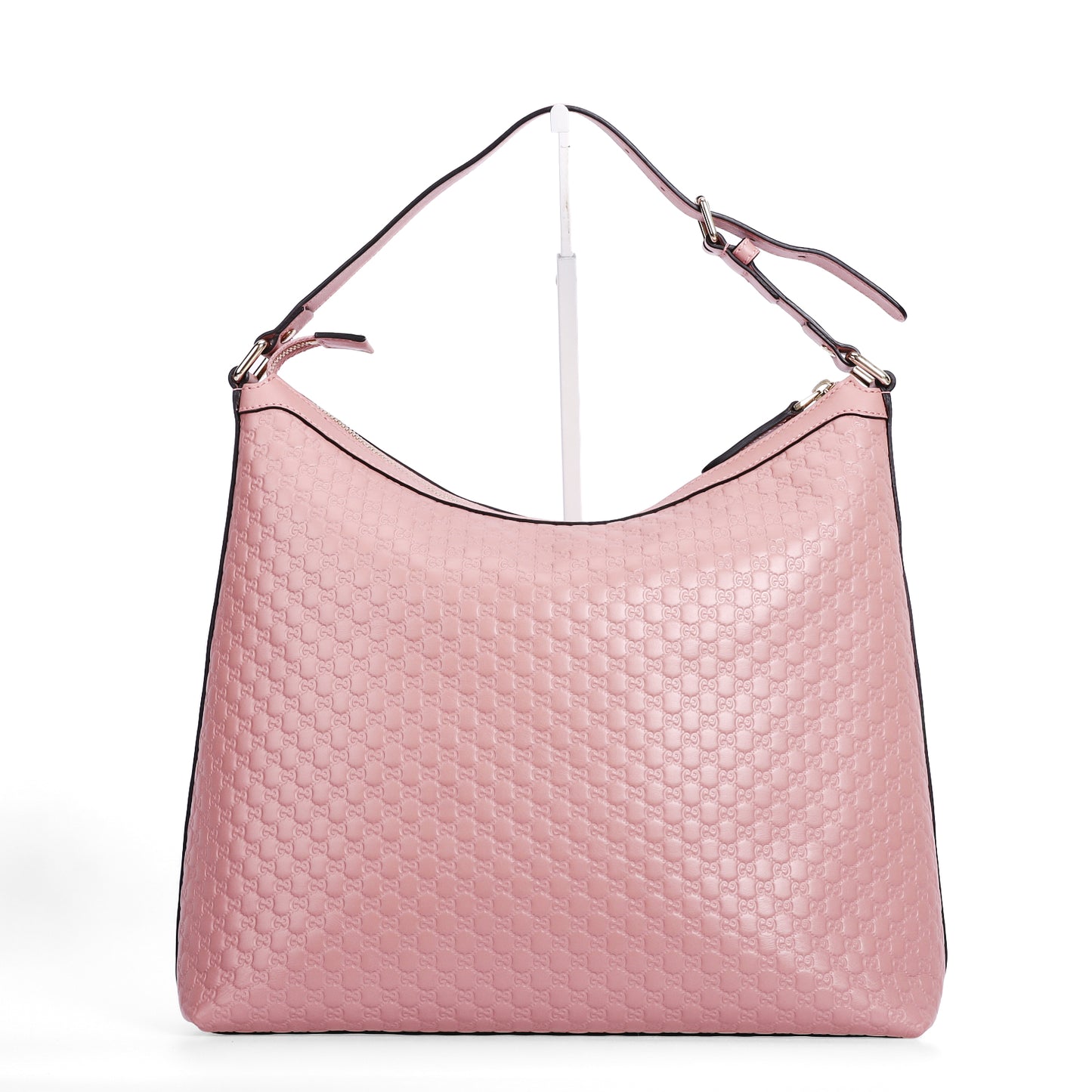 Pre-Owned Gucci  Pink Guccissima Calfskin Shoulder Bag 65111949