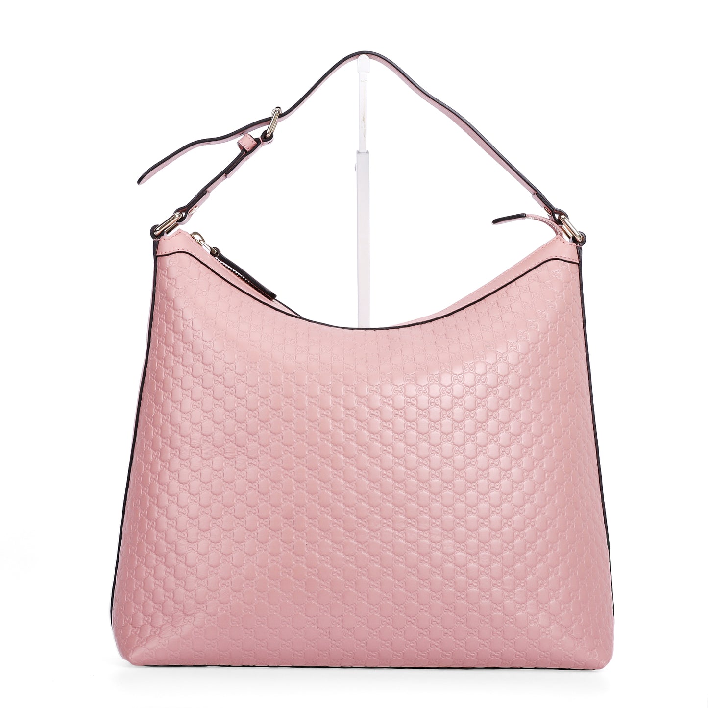 Pre-Owned Gucci  Pink Guccissima Calfskin Shoulder Bag 65111949