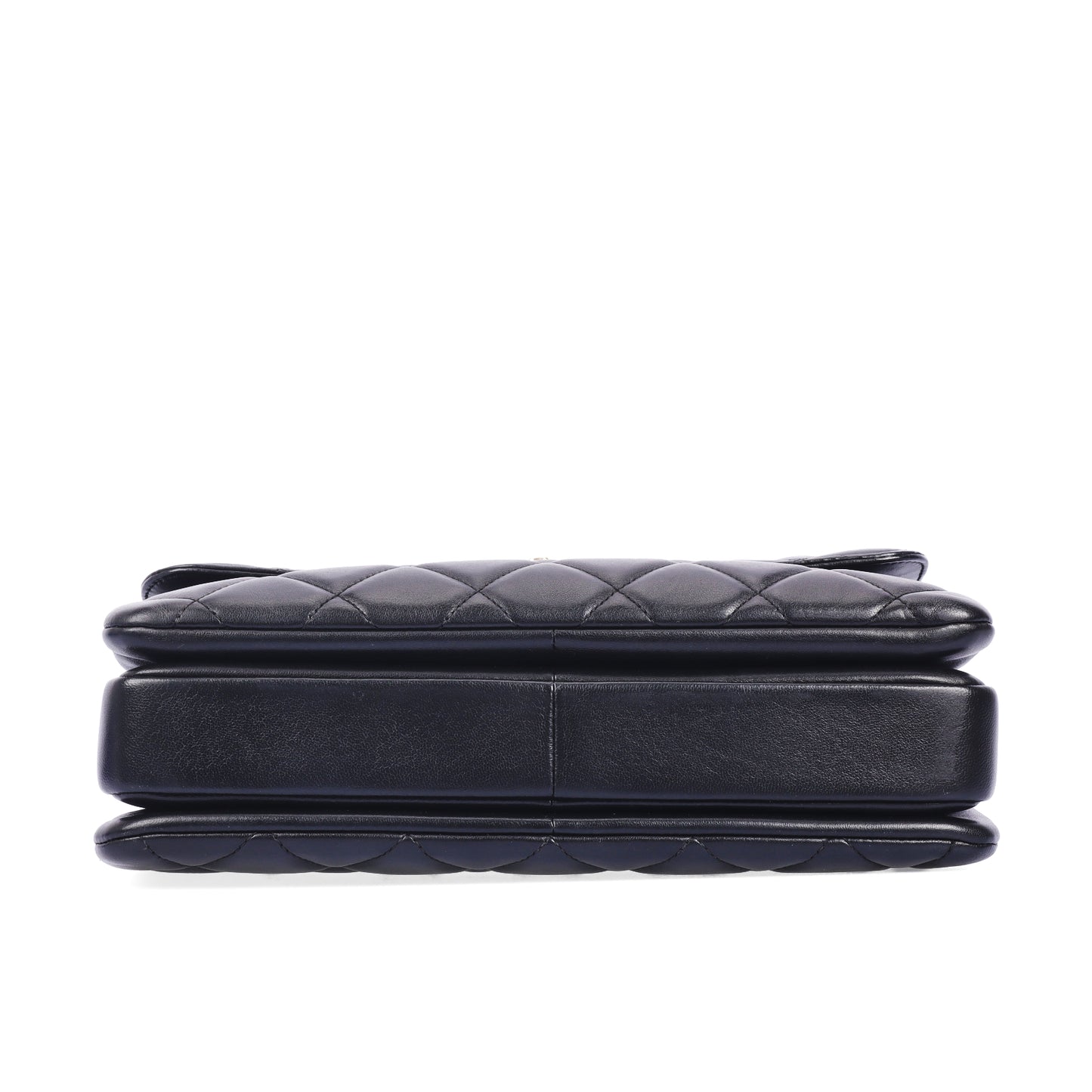 Pre-Owned Chanel  Trendy CC  Black Calfskin Crossbody Bag 68207881