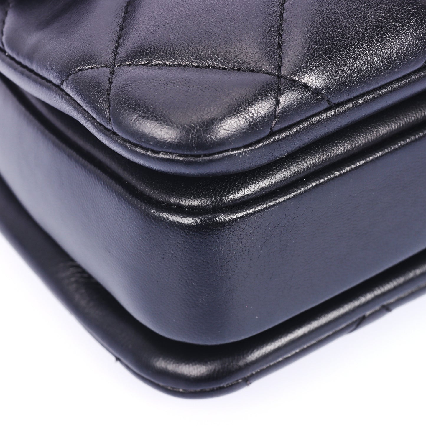 Pre-Owned Chanel  Trendy CC  Black Calfskin Crossbody Bag 68207881