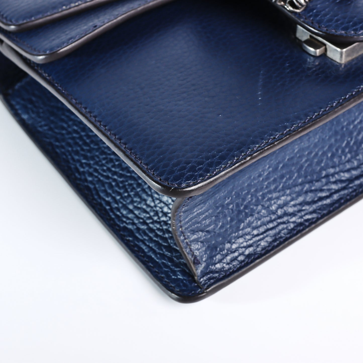 Pre-Owned Gucci Dionysus Blue Calfskin Crossbody Bag 68597206