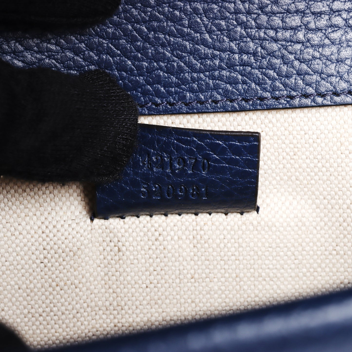 Pre-Owned Gucci Dionysus Blue Calfskin Crossbody Bag 68597206