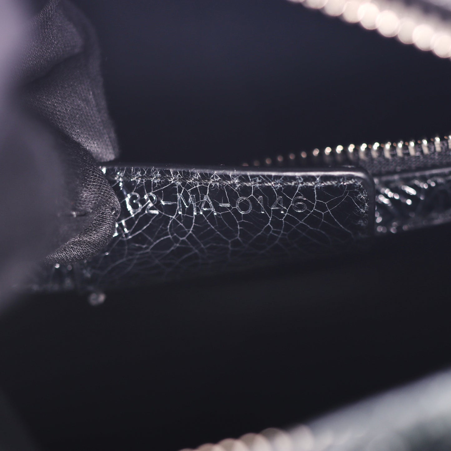 Pre-Owned Dior Lady Dior Medium Size Black Calfskin Shoulder Bag 71832803 C