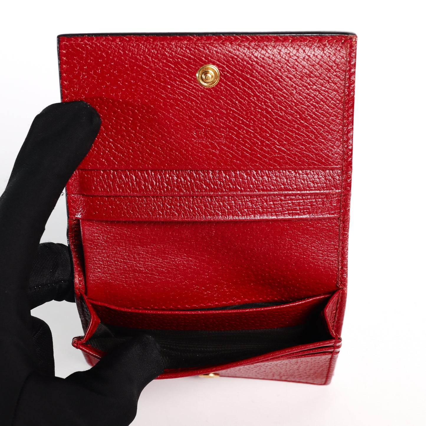 Pre-Owned Gucci Tian GG Supreme Beige Coated Canvas Wallet 77551854