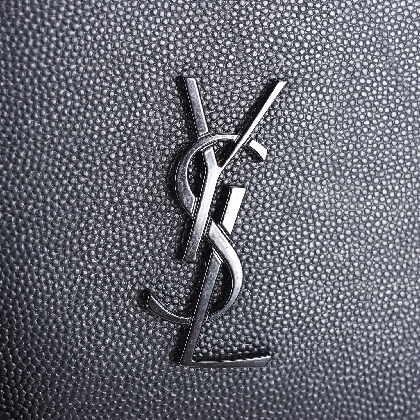 Pre-Owned Saint Laurent Monogram Black Calfskin Wallet 83654270