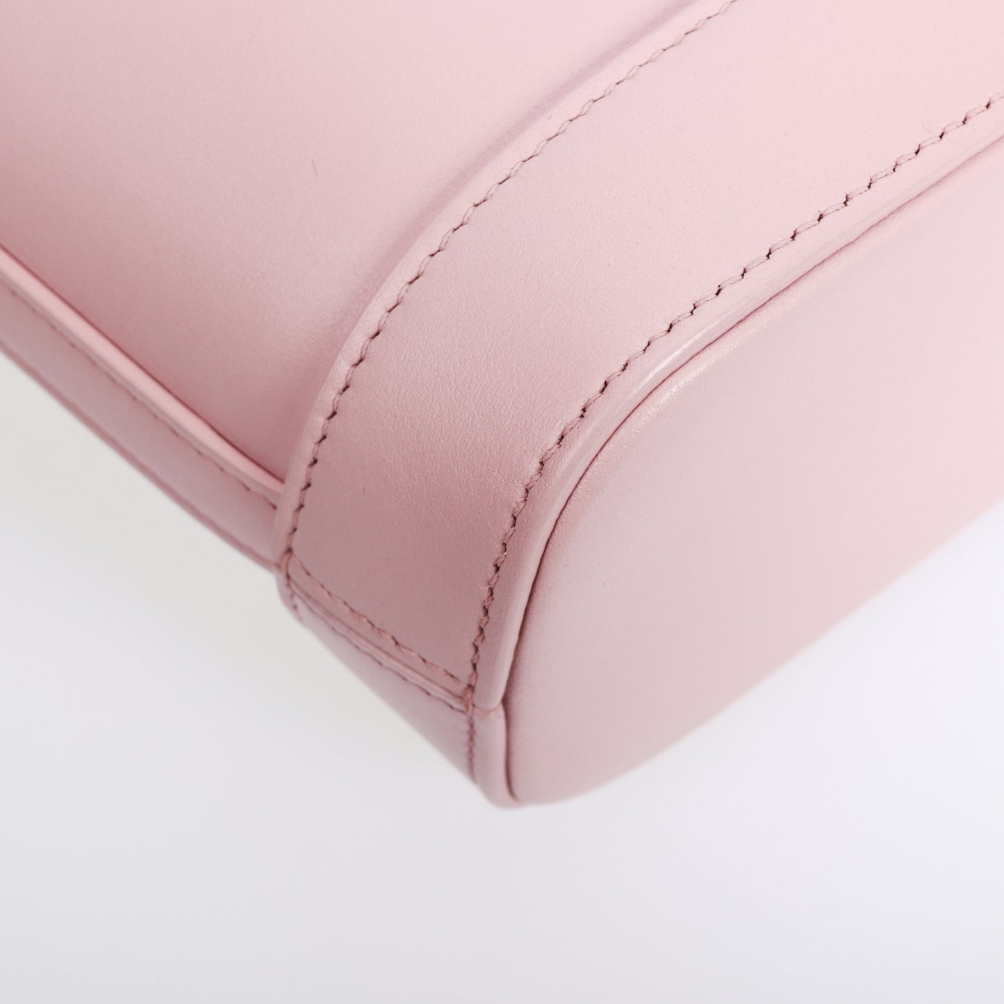 Pre-Owned CELINE Cuir Triomphe Pink Calfskin Crossbody Bag 84832104