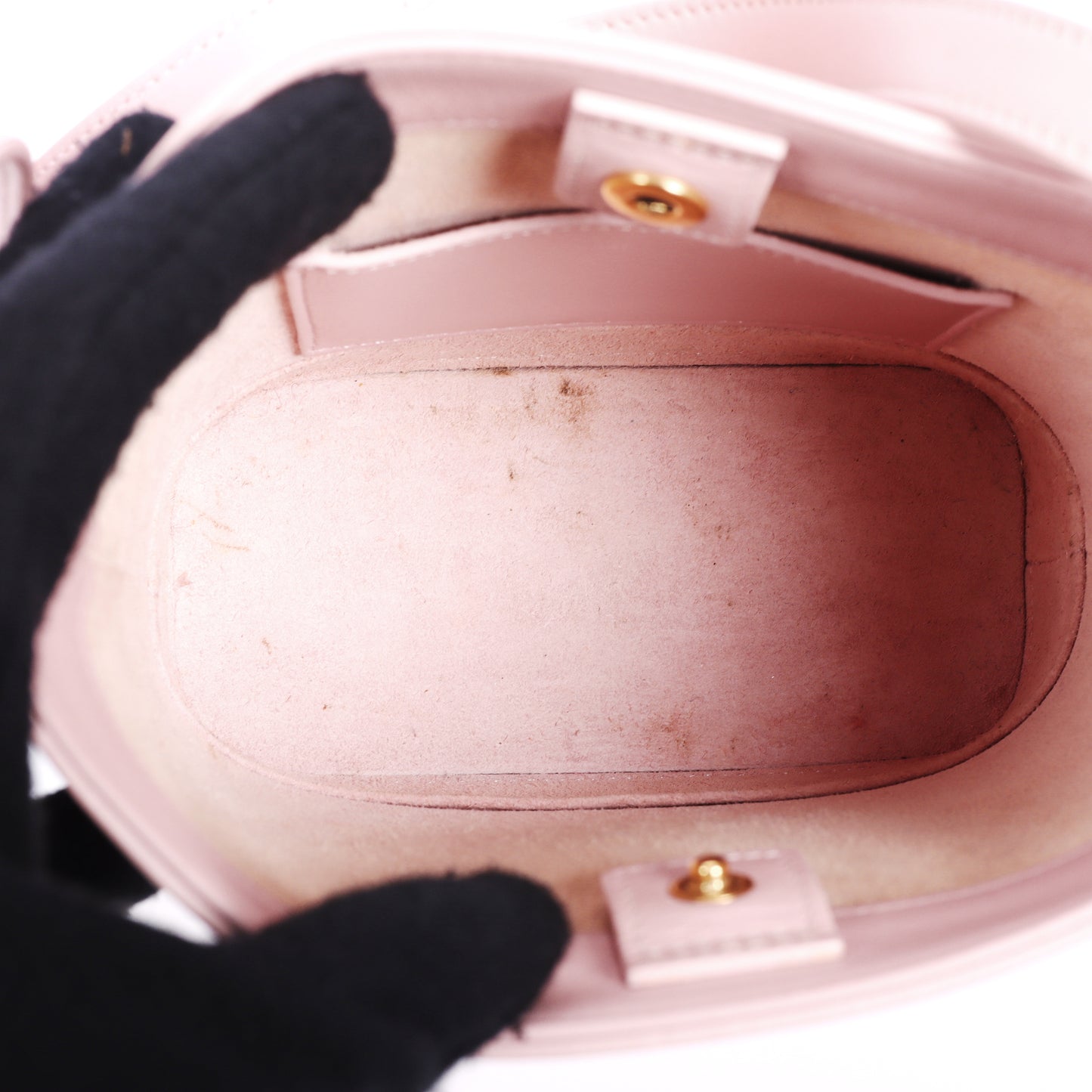 Pre-Owned CELINE Cuir Triomphe Pink Calfskin Crossbody Bag 84832104