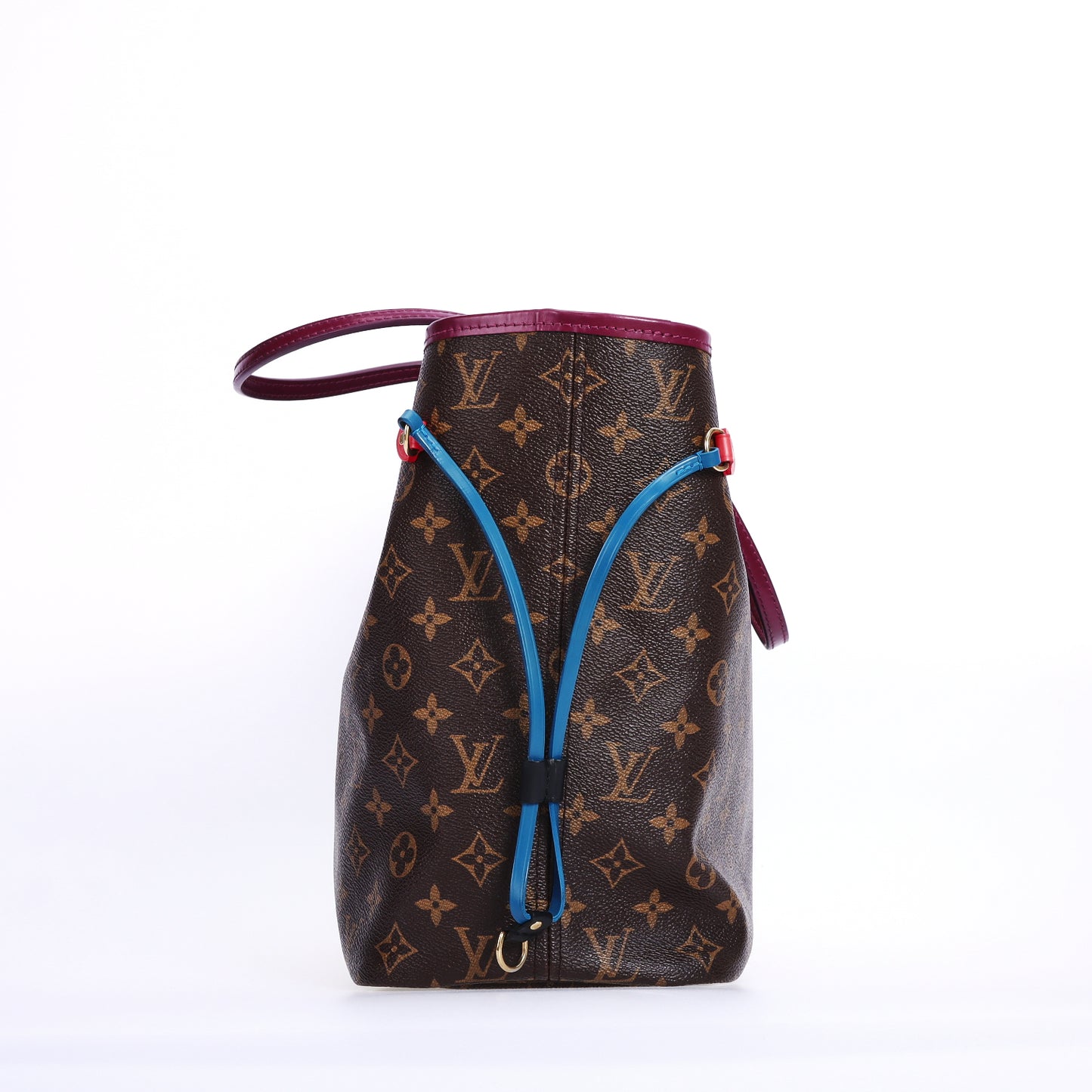 Pre-Owned Louis Vuitton Neverfull MM Monogram Brown Coated Canvas Shoulder Bag 86351111