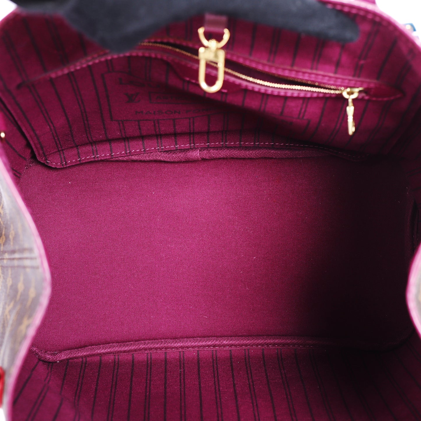 Pre-Owned Louis Vuitton Neverfull MM Monogram Brown Coated Canvas Shoulder Bag 86351111