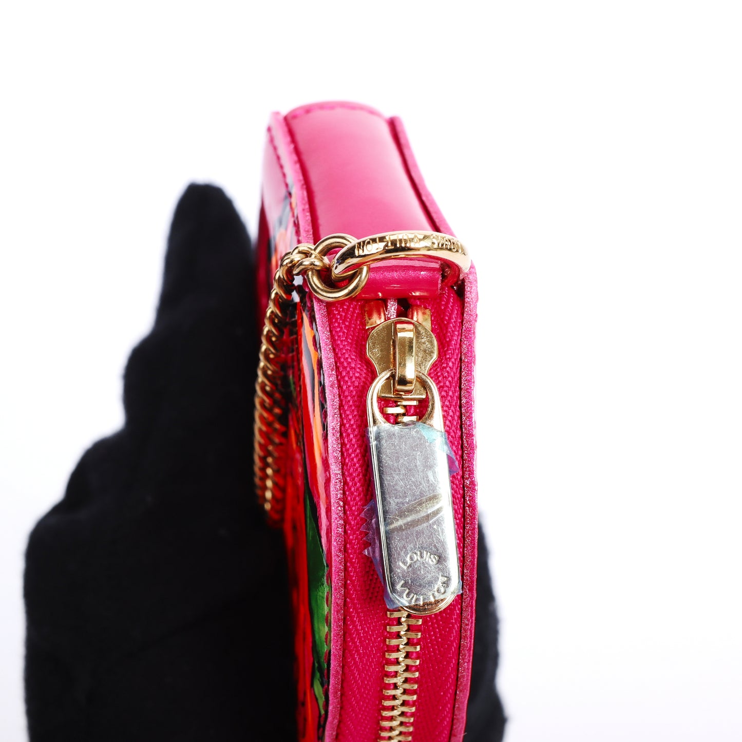 Pre-Owned Louis Vuitton Round Multicolor Patent Leather Coin Purse 86869147