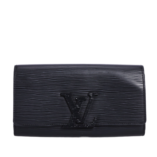 Pre-Owned Louis Vuitton LV M60767 Louise Black Epi Calfskin Wallet  87199540