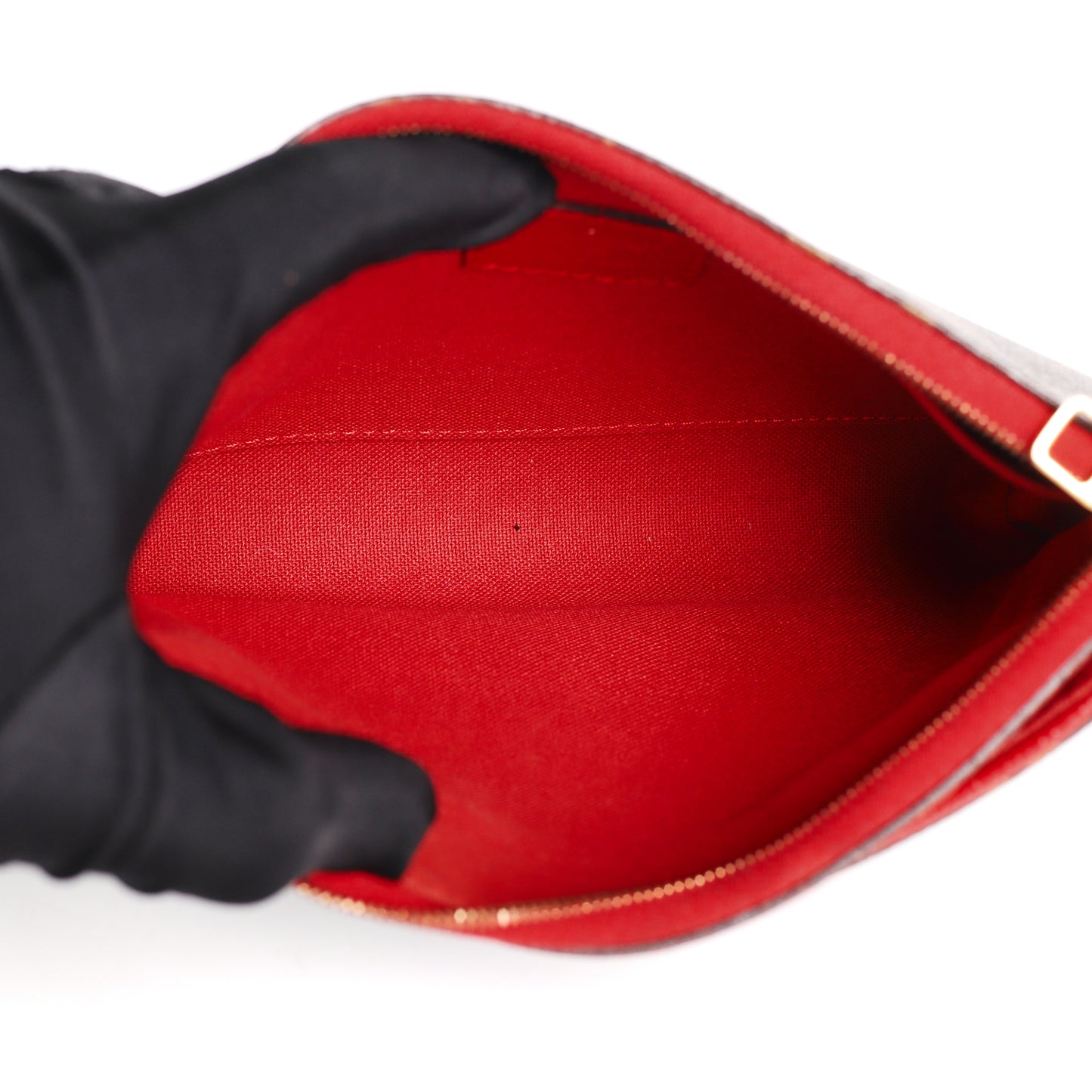 Pre-Owned Louis Vuitton Pallas Monogram Brown Coated Canvas Shoulder Bag 87741194