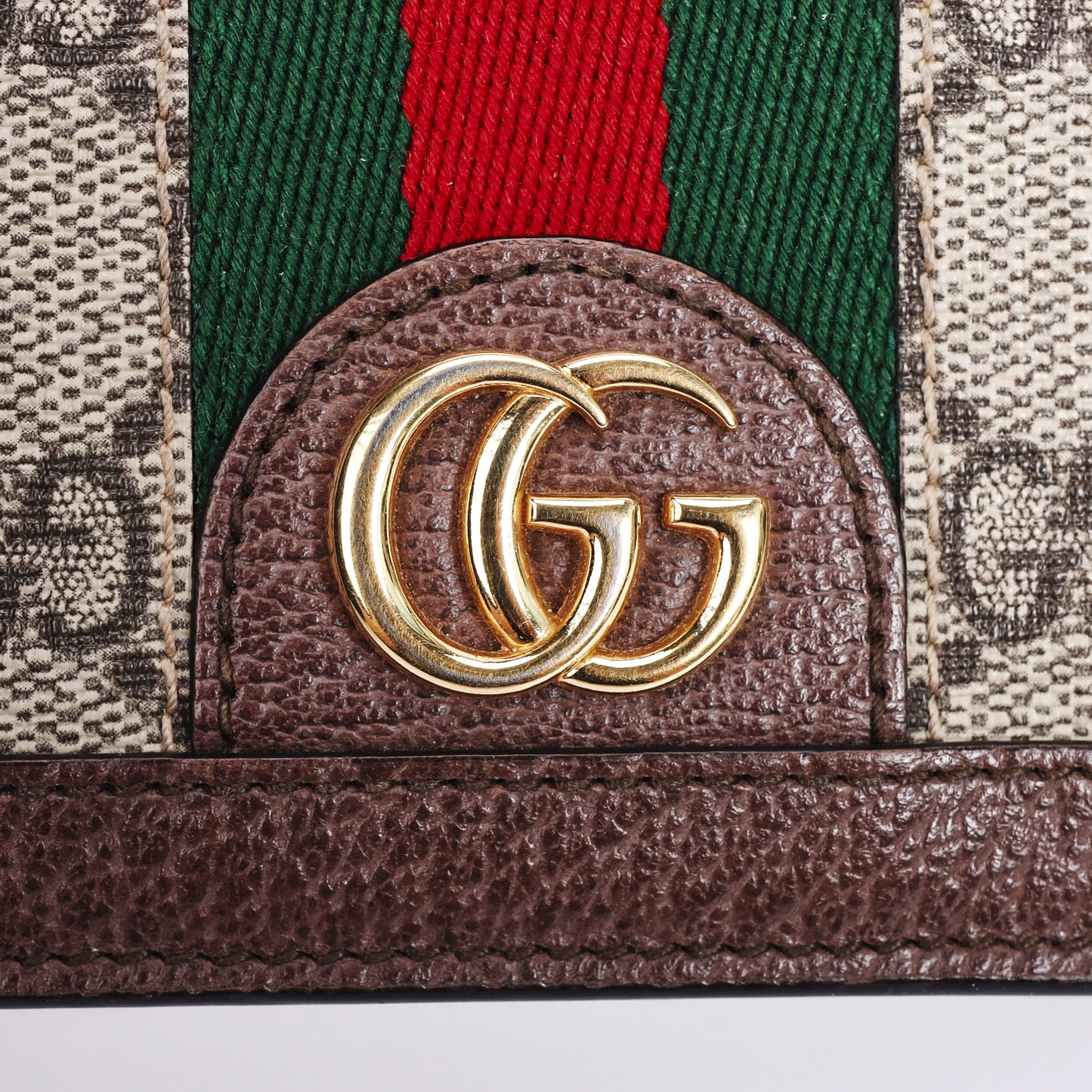 Pre-Owned Gucci Ophidia Brown GG Supreme Coated Canvas Wallet 88237761