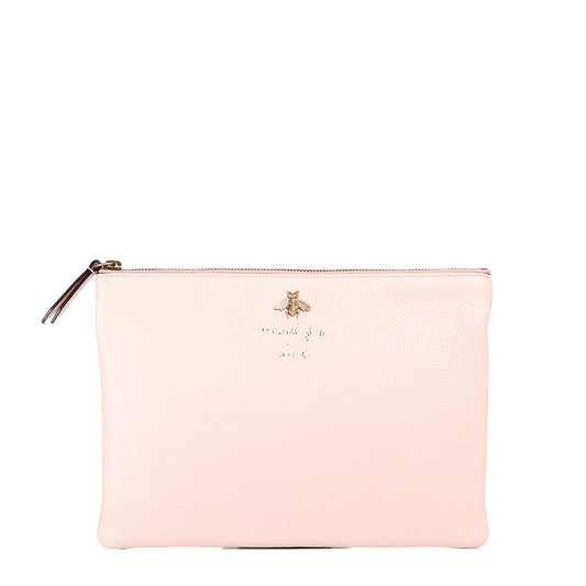 Pre-Owned Gucci Animalier Pink Calfskin Leather Clutch 88262744