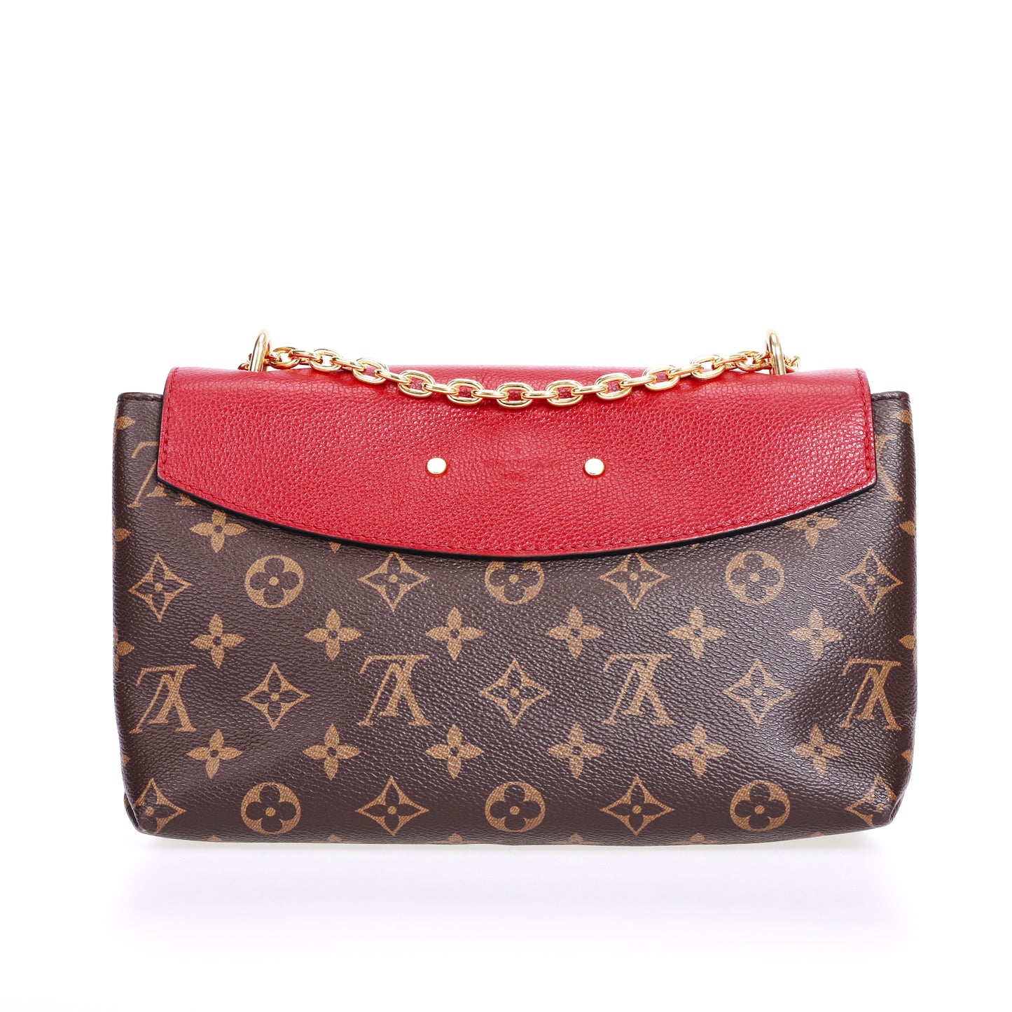 Pre-Owned Louis Vuitton Pallas multicolor Monogram Coated Canvas Shoulder Bag 89429768