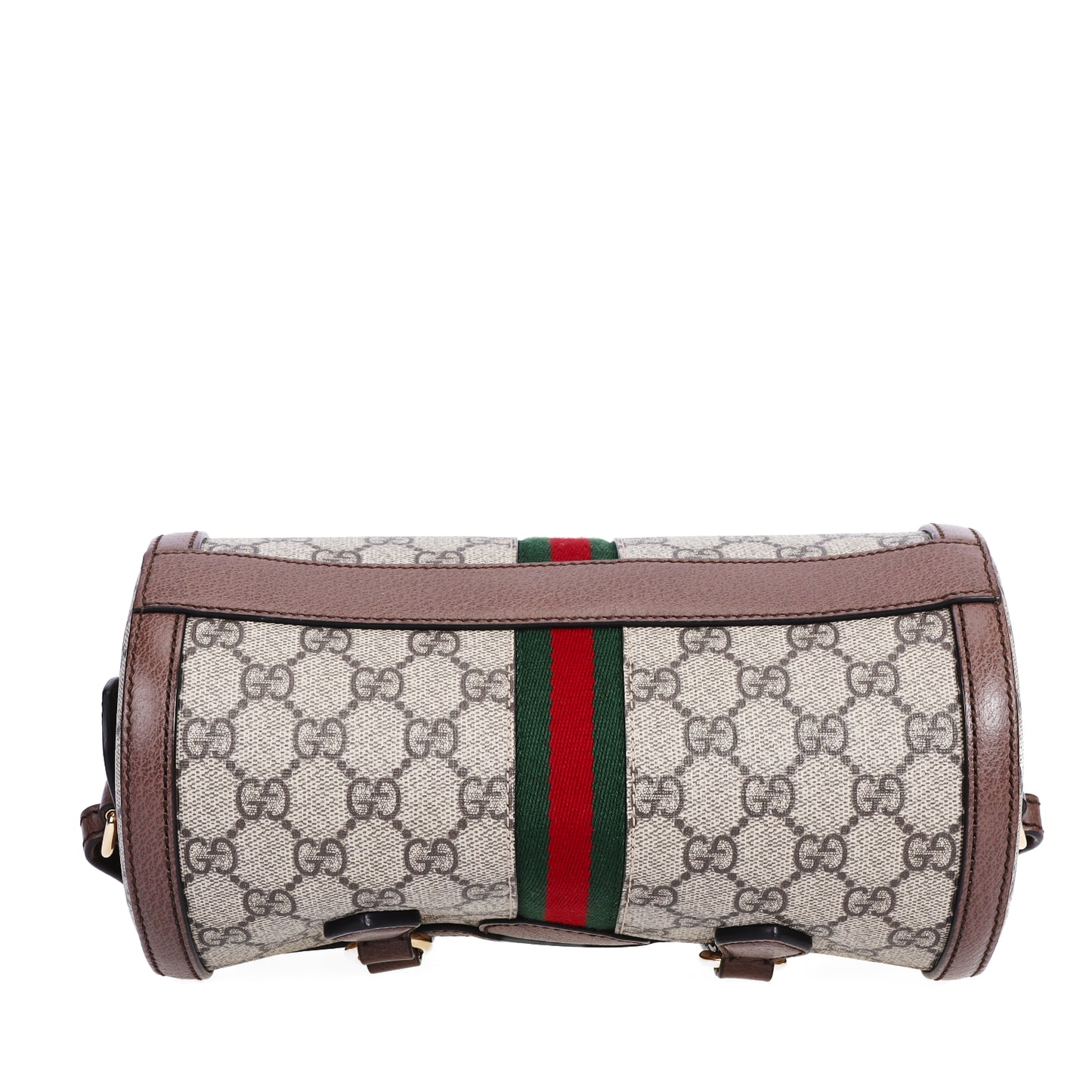 Pre-Owned Gucci Ophidia GG Supreme  Beige Coated Canvas Crossbody Bag 89546973