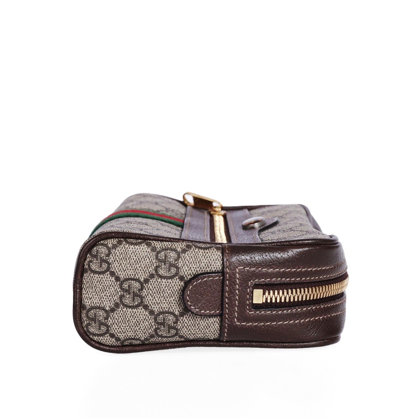 Pre-Owned Gucci Ophidia GG Supreme Brown Canvas Shoulder Bag 89764658 c